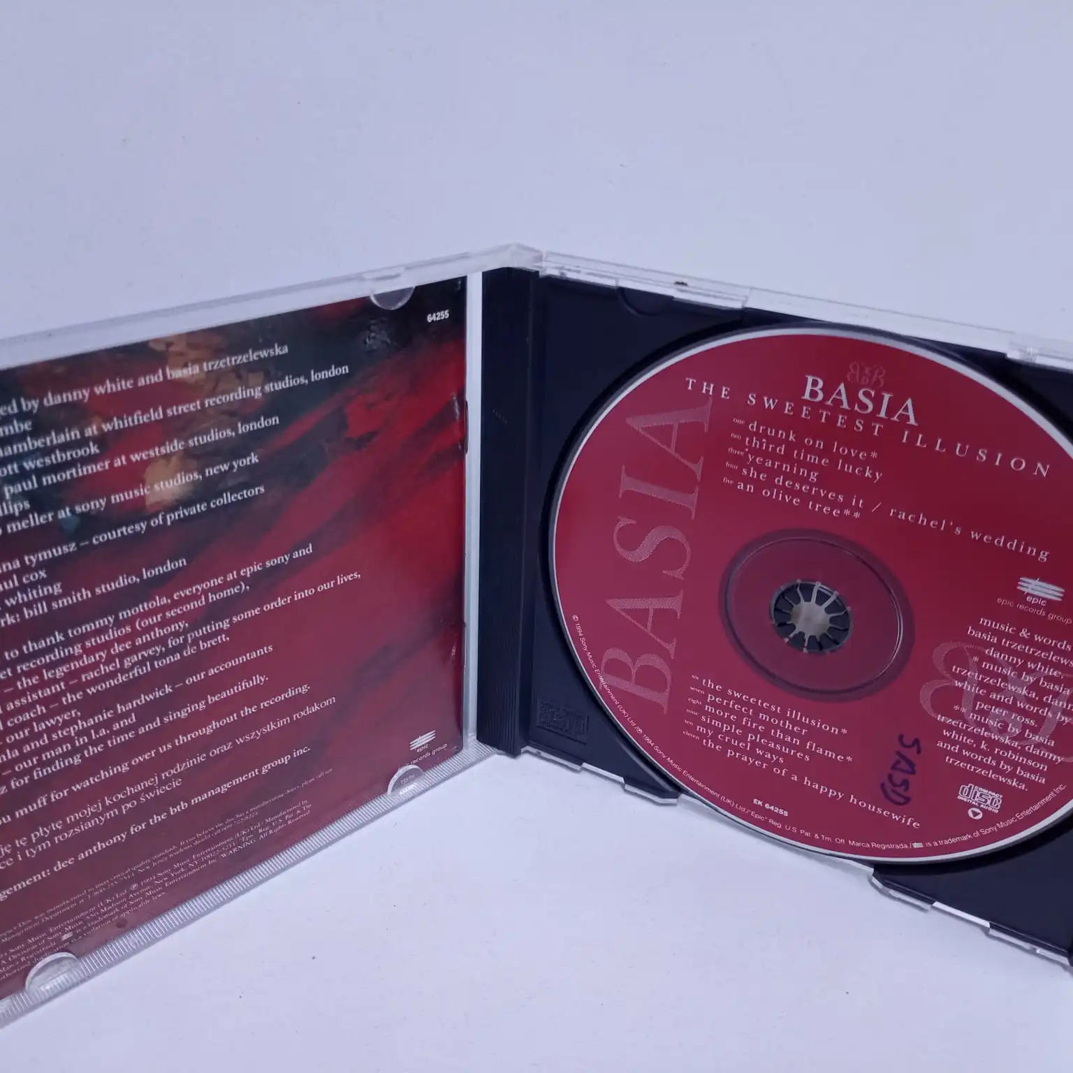 Basia – The Sweetest Illusion (CD) - Imagen 2