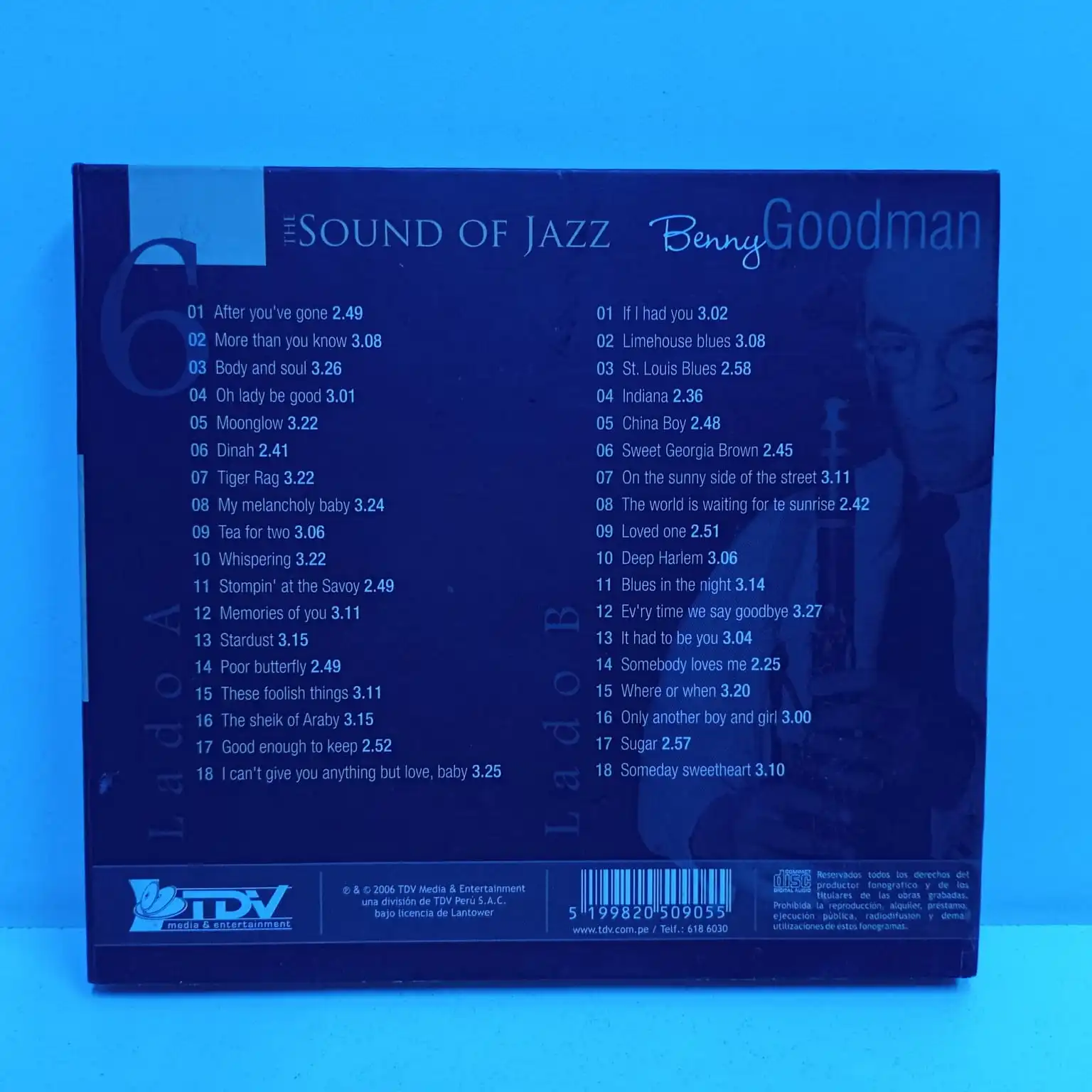 Benny Goodman – The sound of jazz (2CD) - Imagen 3