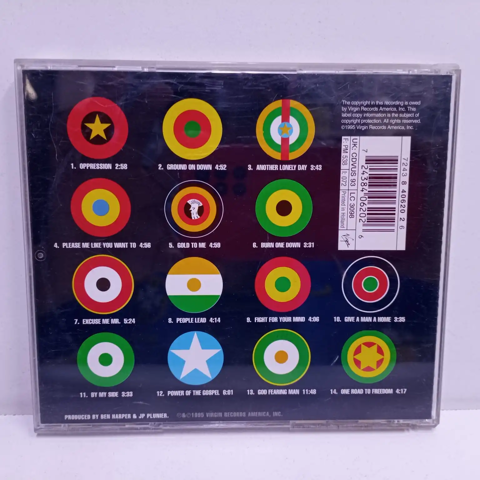 Ben Harper – Fight For Your Mind (CD) - Imagen 3