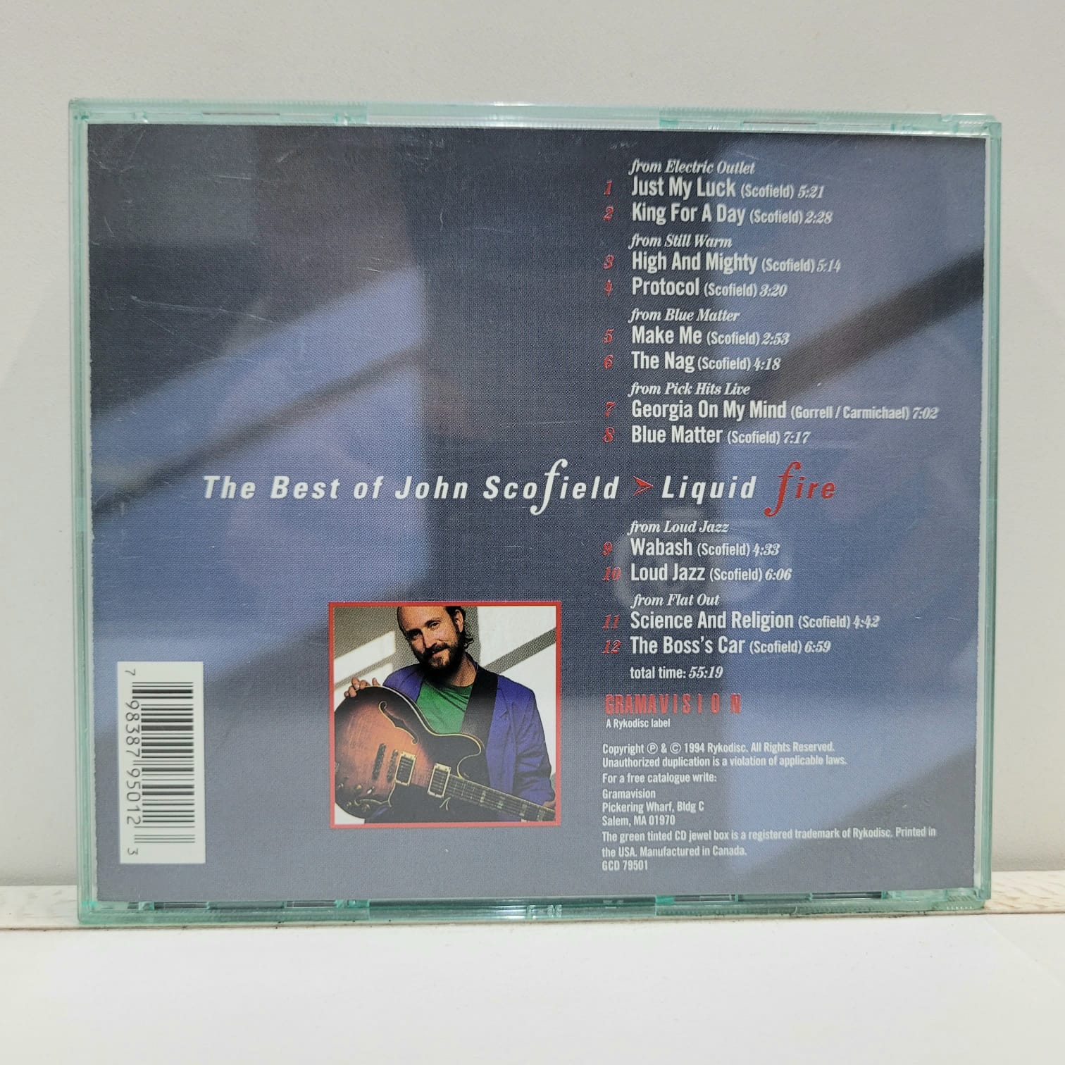 John Scofield – Liquid Fire – The Best Of John Scofield (CD) - Imagen 3