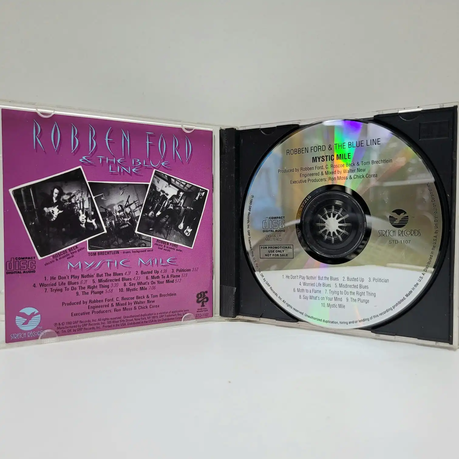 Robben Ford & The Blue Line – Mystic Mile (CD) - Imagen 3