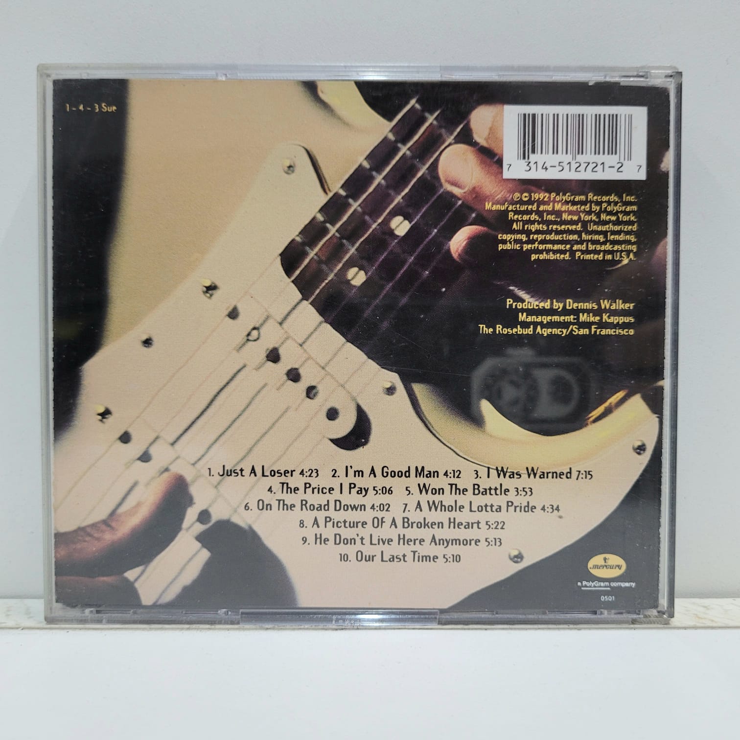 Robert Cray – I Was Warned (CD) - Imagen 2