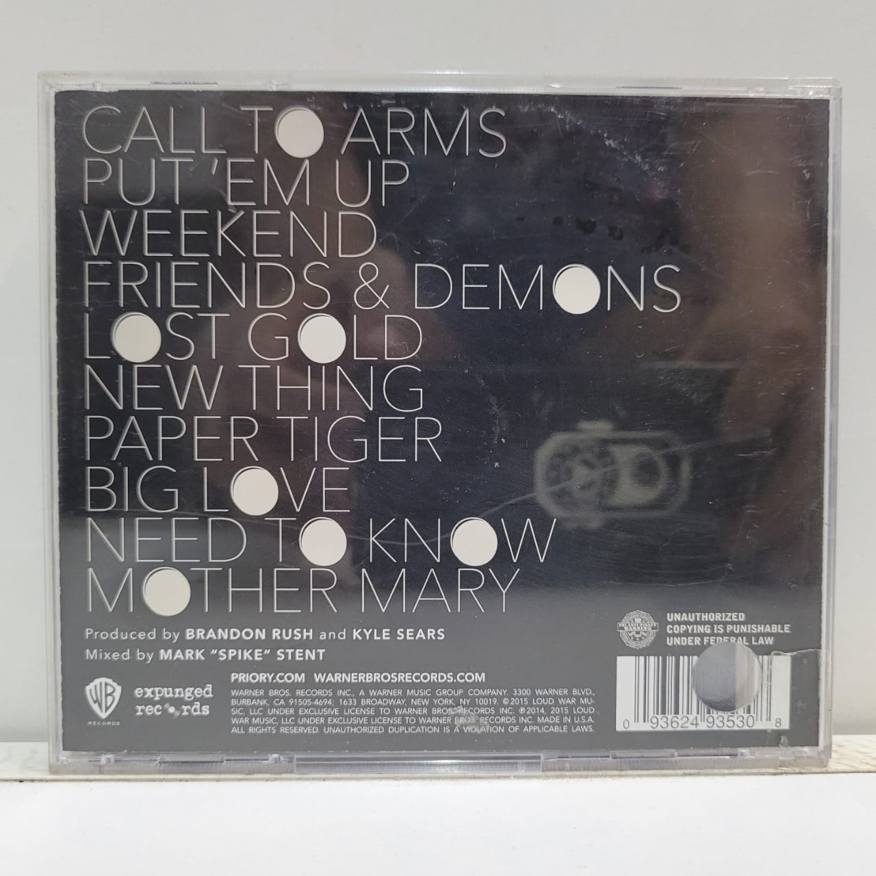 Priory – Need To Know (CD) - Imagen 2