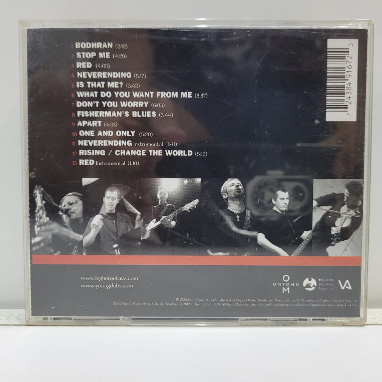 Young Dubliners – Red (CD) - Imagen 3