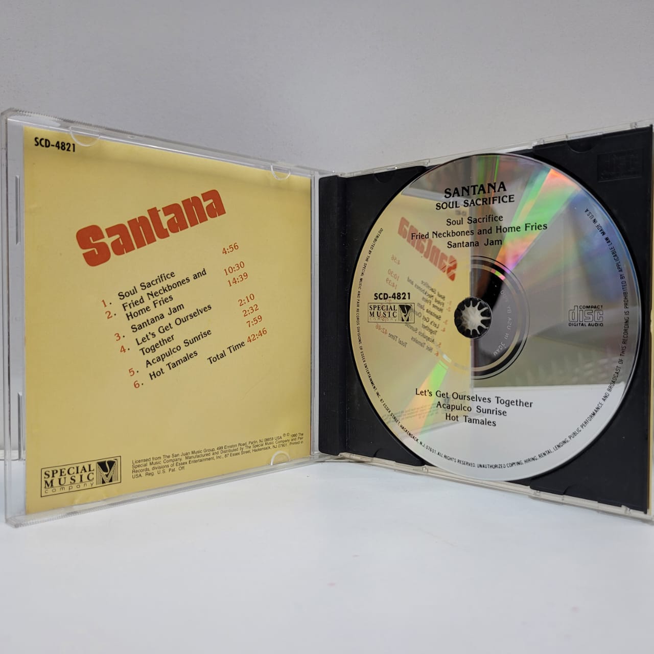 Santana – Soul Sacrifice (CD) - Imagen 3