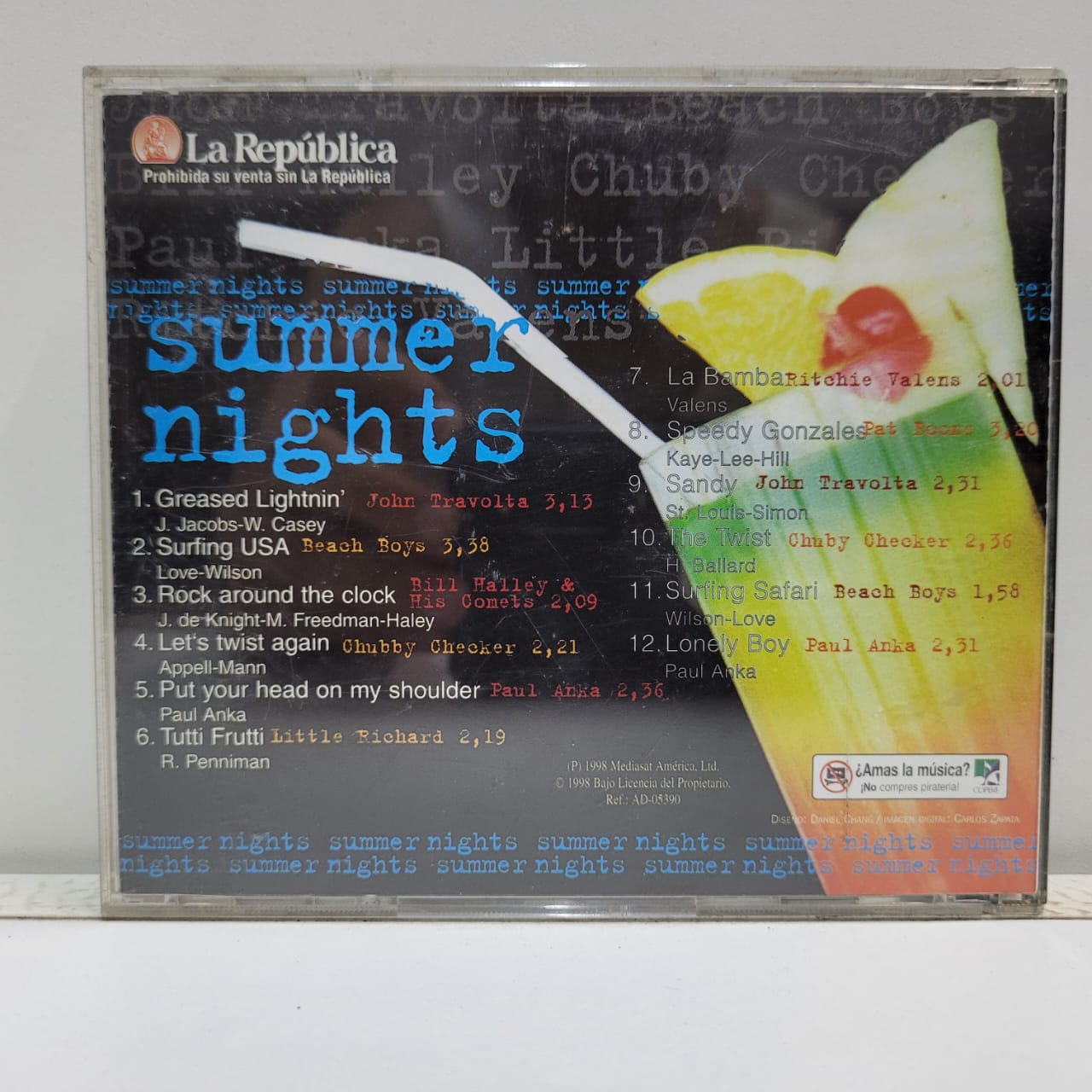 Summer Nights – La republica (CD) - Imagen 3
