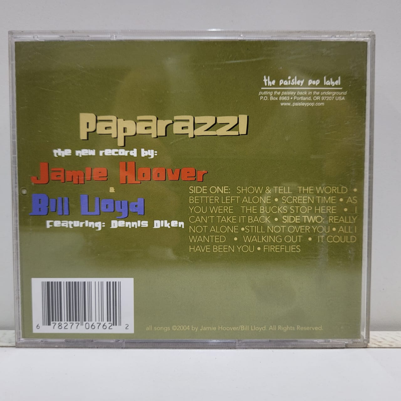 Jamie Hoover & Bill Lloyd – Paparazzi (CD) - Imagen 2