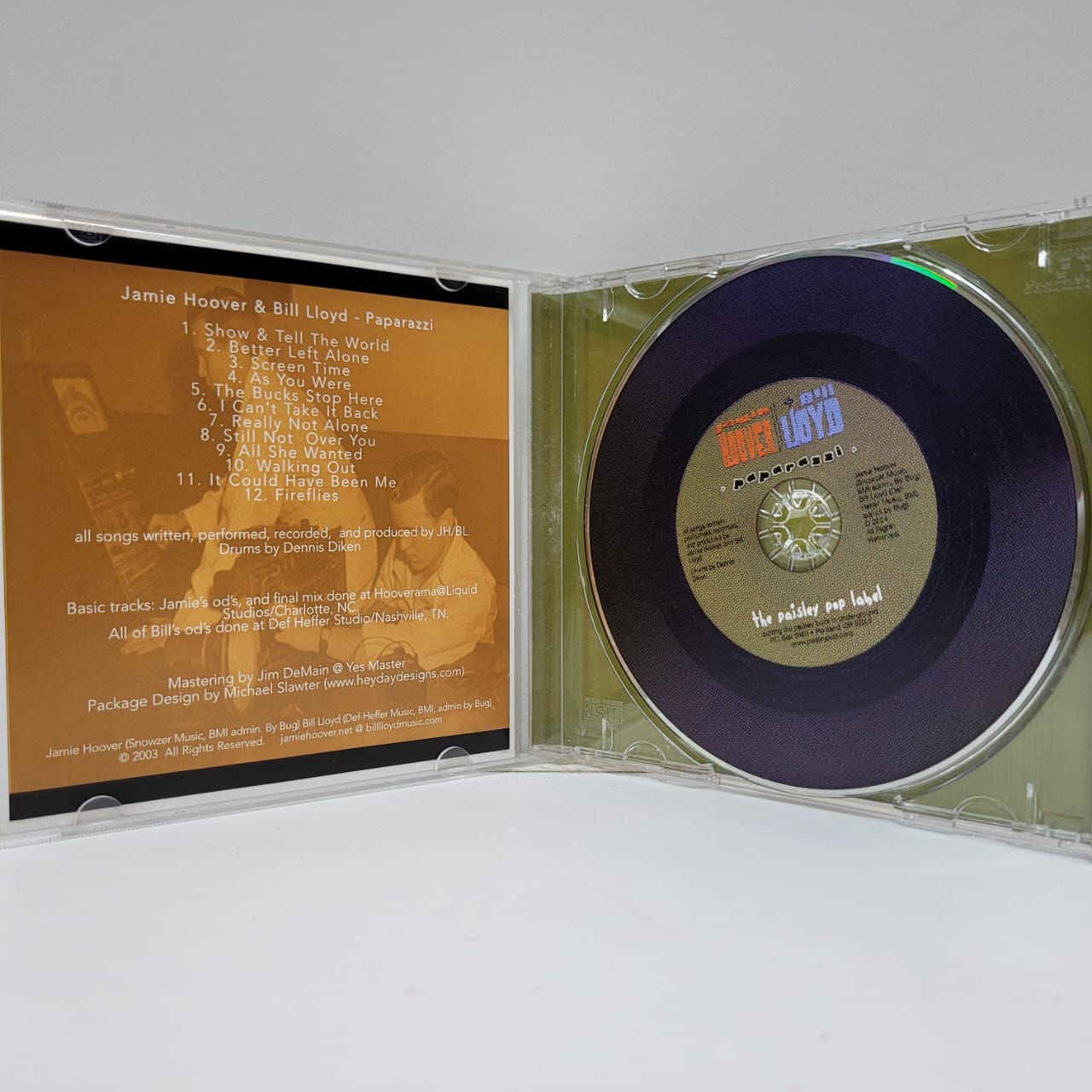 Jamie Hoover & Bill Lloyd – Paparazzi (CD) - Imagen 3