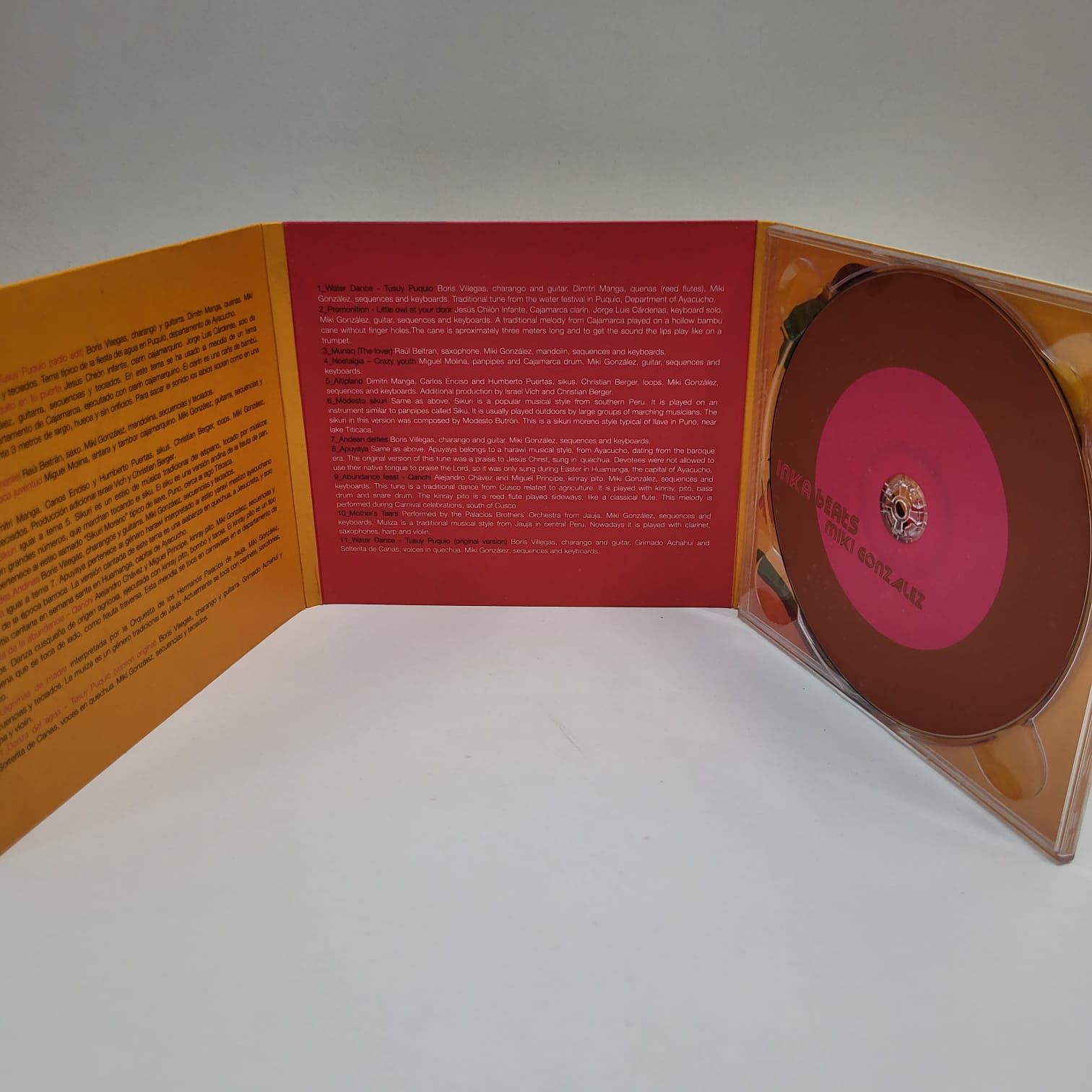 Miki González – Inka Beats: Apu Sessions (CD) - Imagen 2