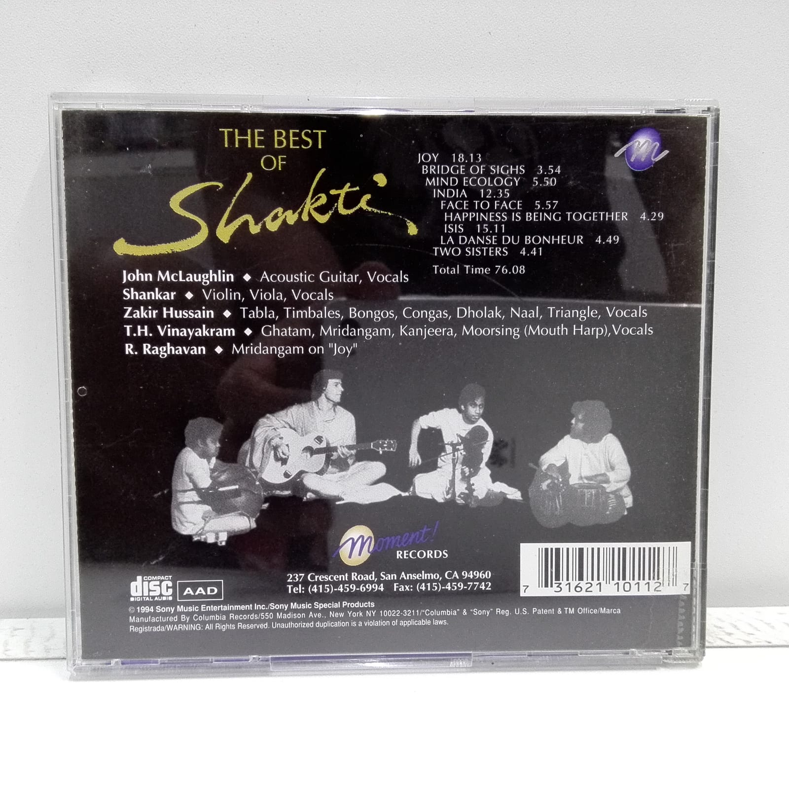 Shakti – The Best Of Shakti (1994) (CD) - Imagen 2