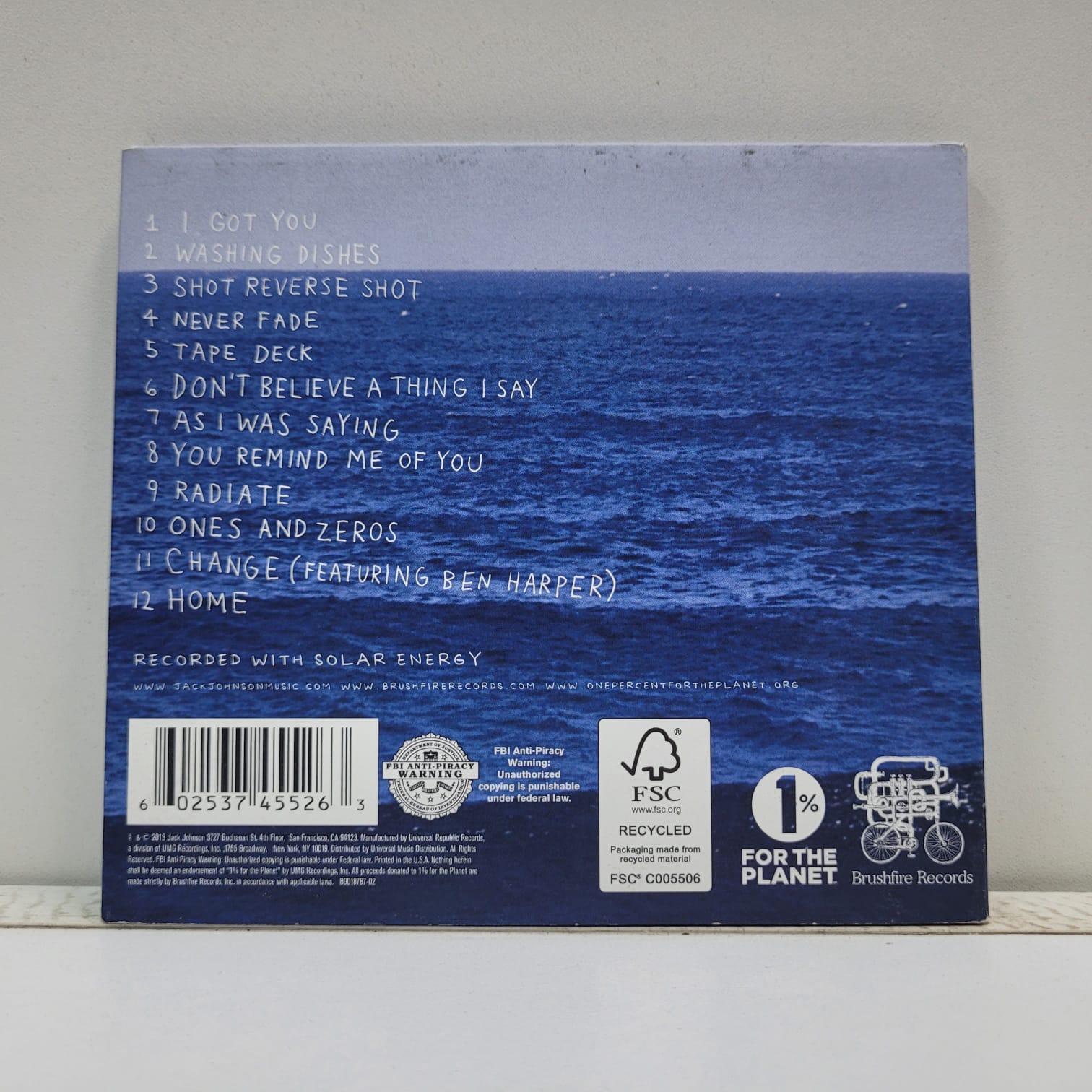 Jack Johnson – From Here To Now To You (CD) - Imagen 3