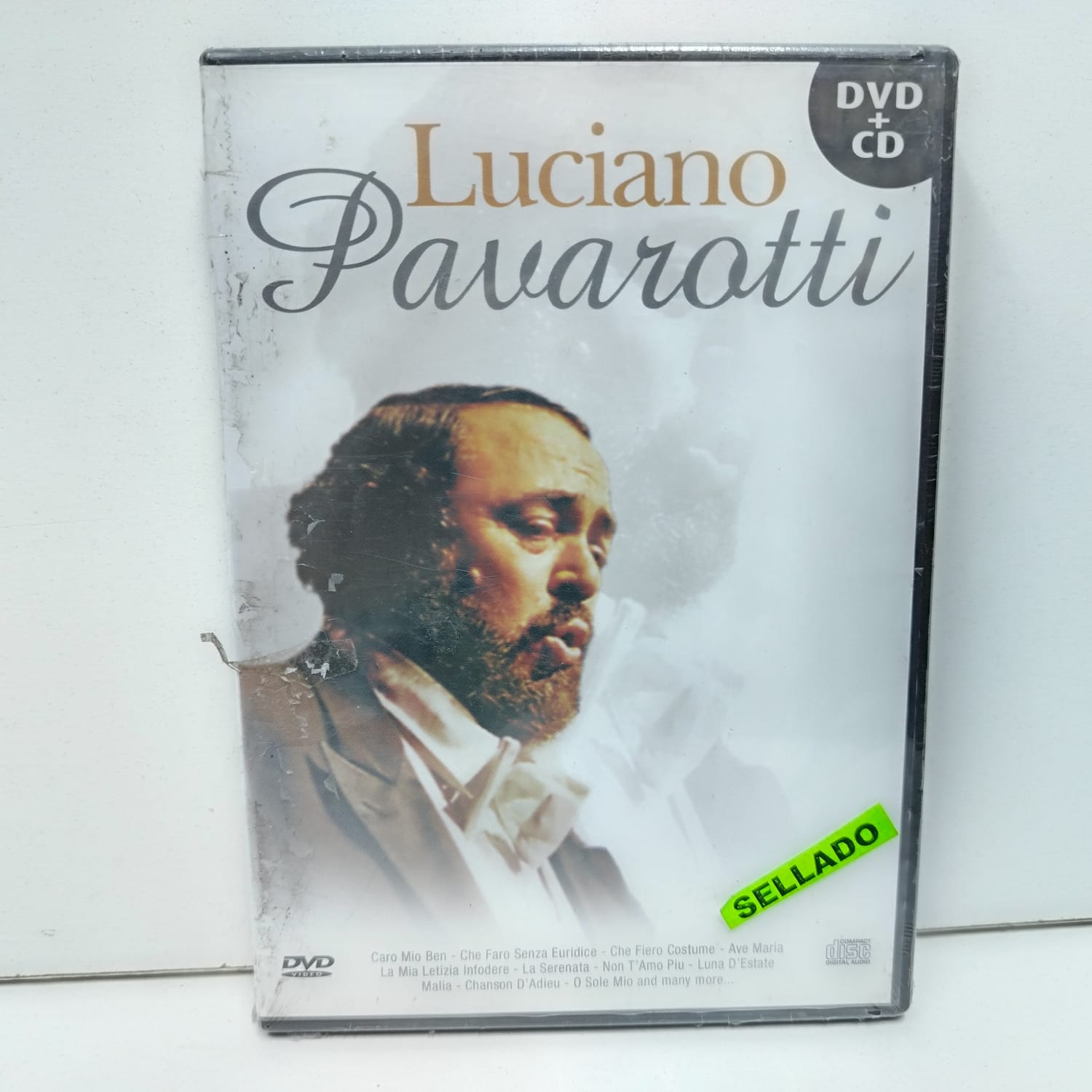 Luciano Pavarotti – Luciano Pavarotti (CD+DVD SELLADO)