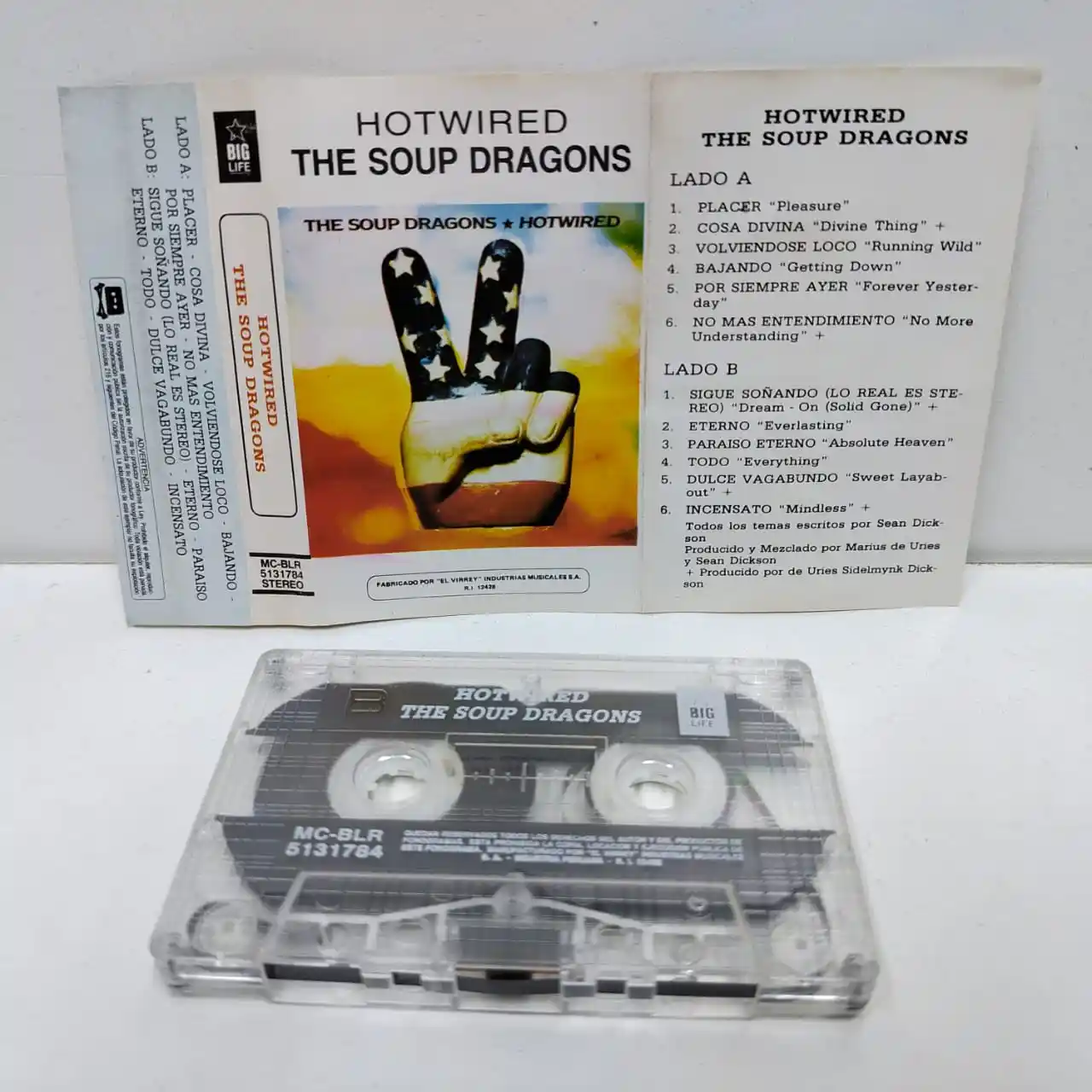 The Soup Dragons – Hotwired (CASSETTE)