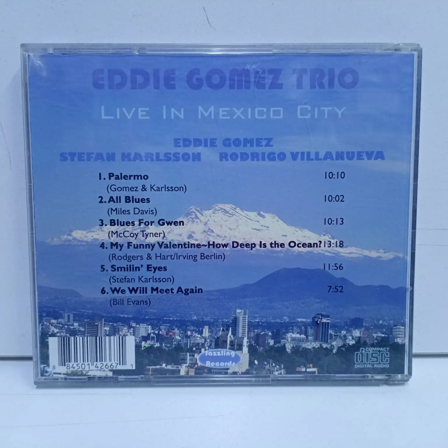 Eddie Gomez Trio – Live in Mexico City (CD) - Imagen 2