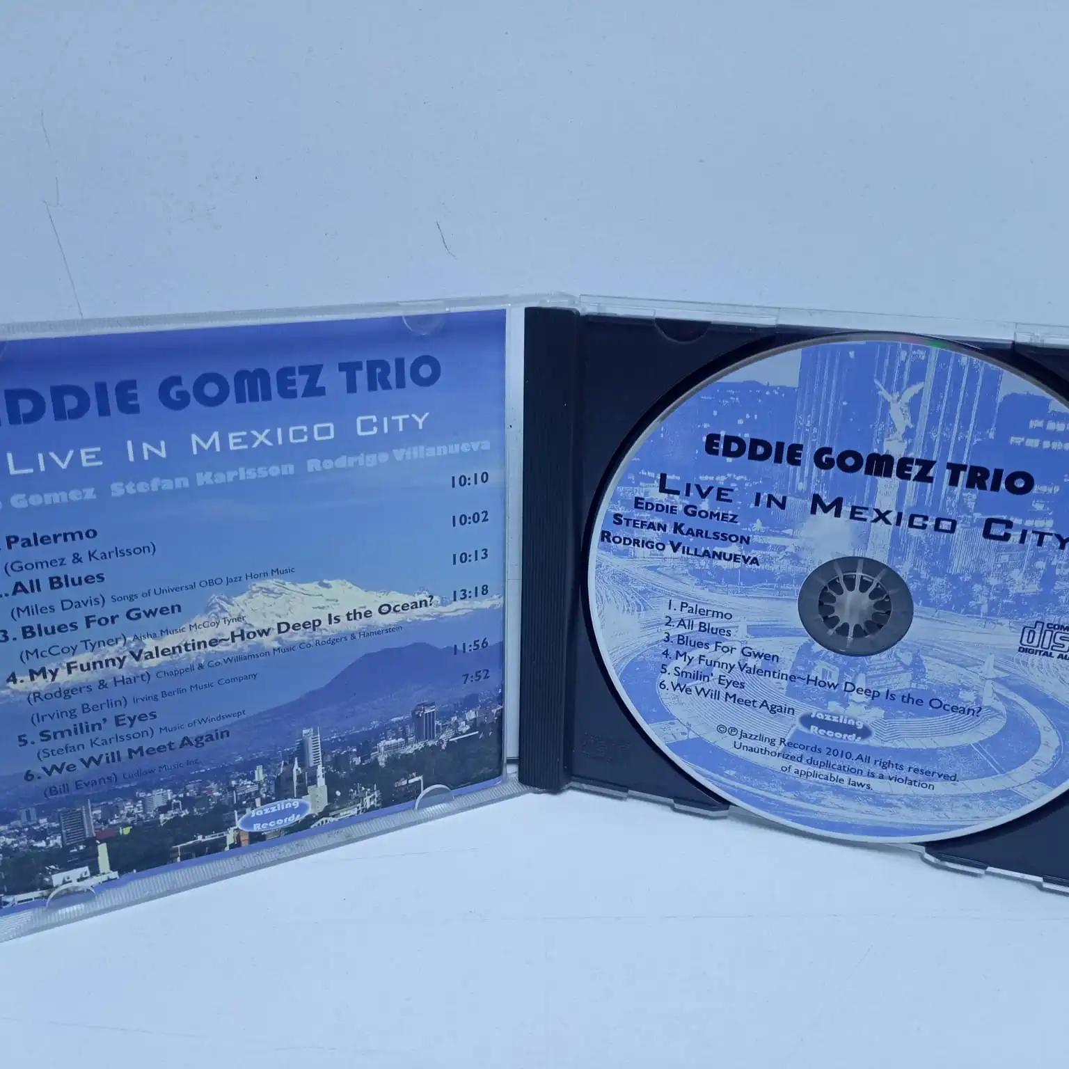 Eddie Gomez Trio – Live in Mexico City (CD) - Imagen 3