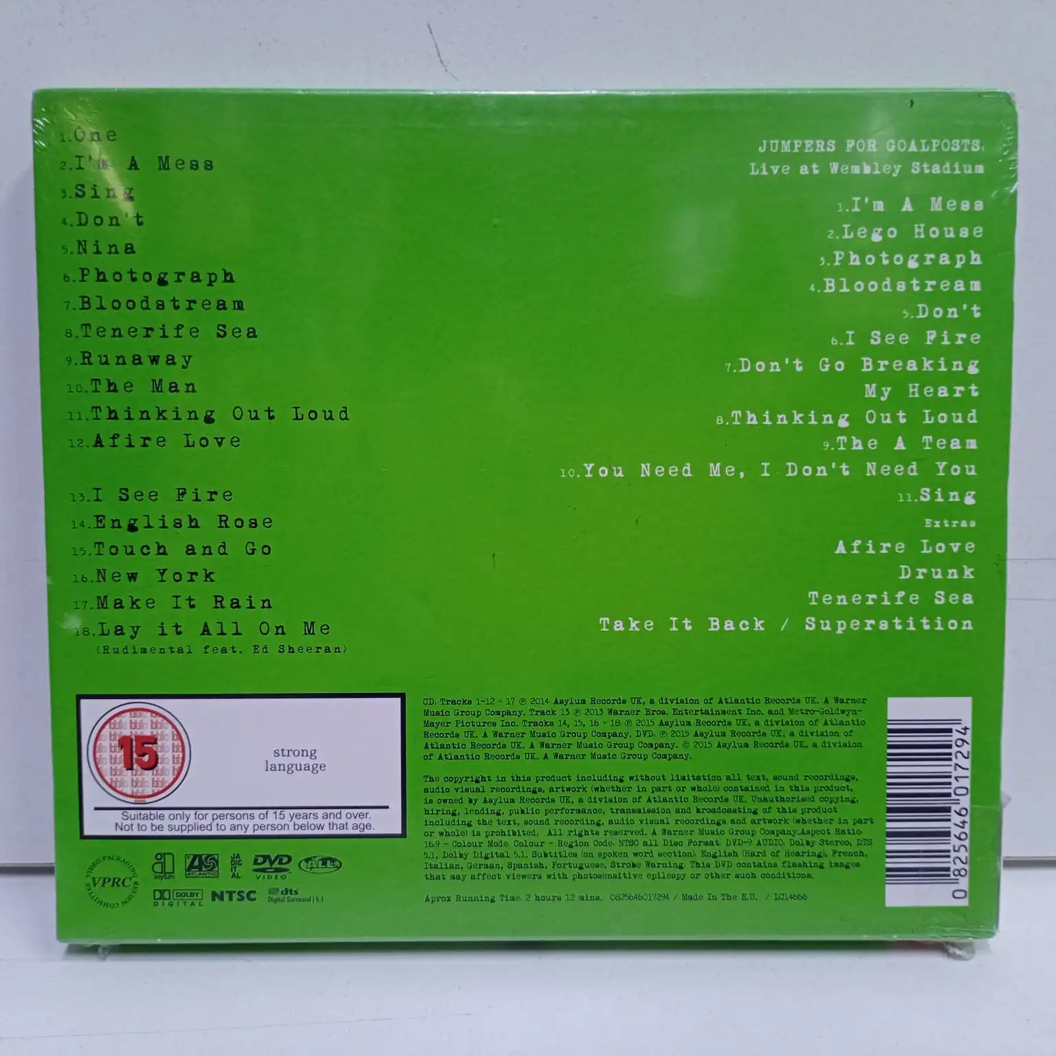 Ed Sheeran – X Wembley Edition (CD + DVD) - Imagen 2