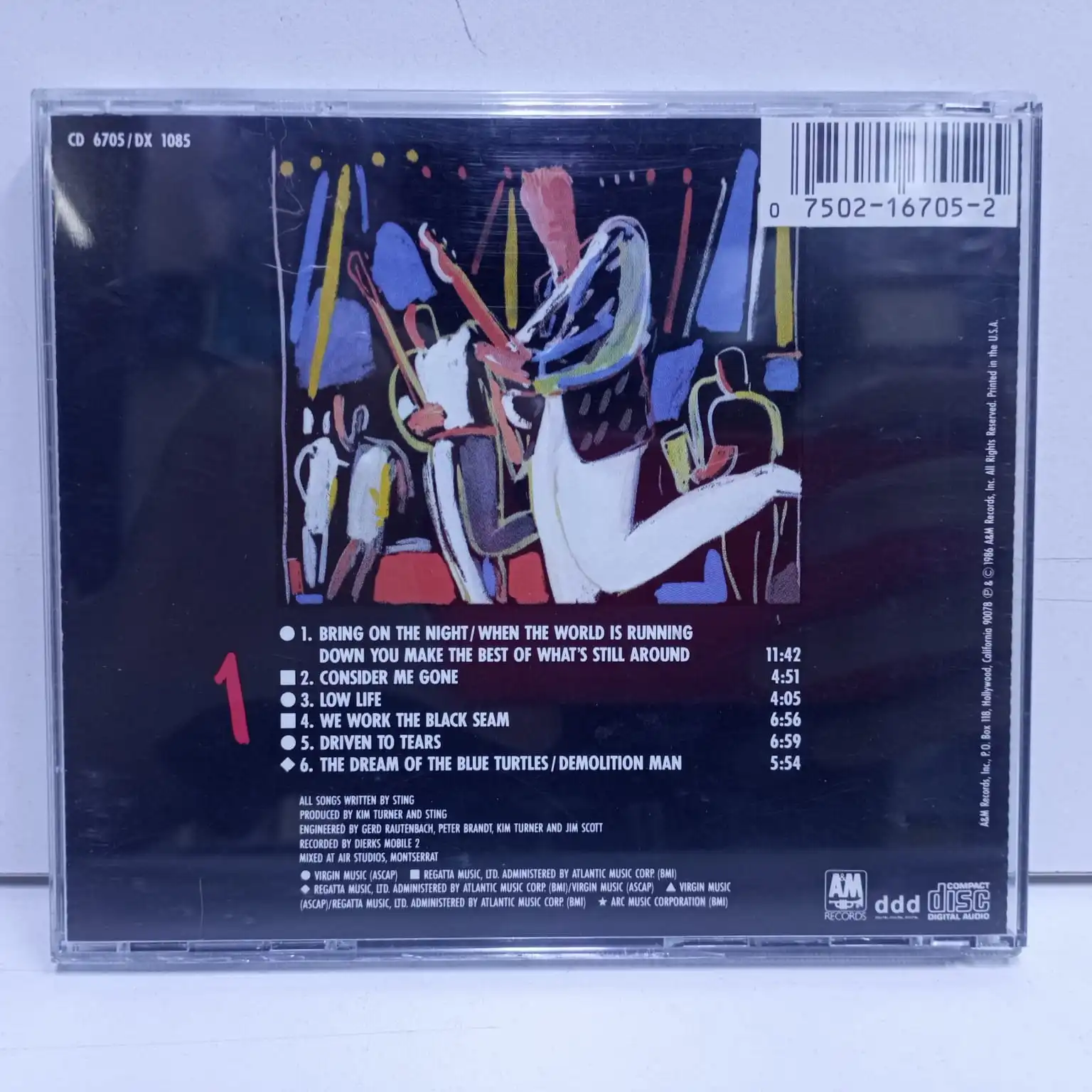 Sting – Bring On The Night Vol.1 (CD) - Imagen 3