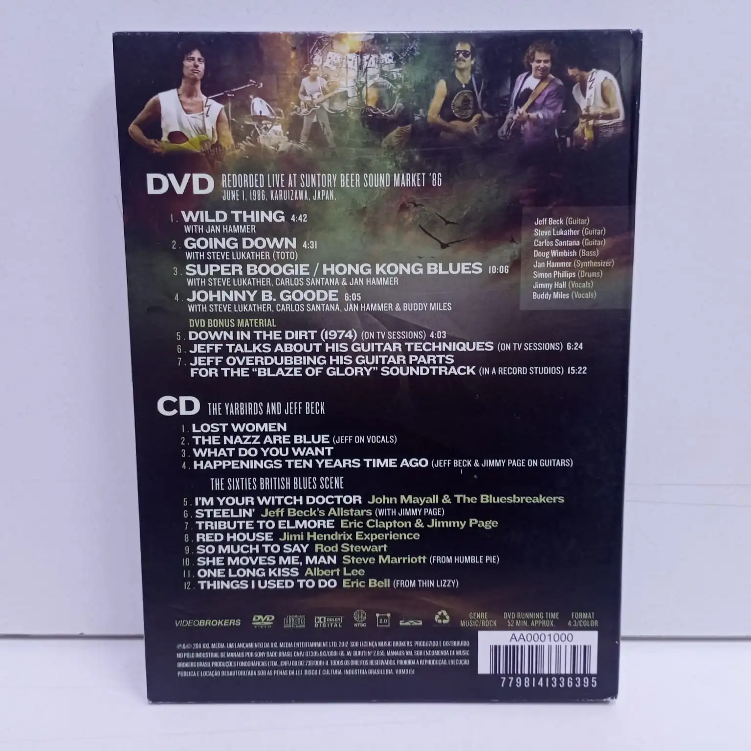Jeff Beck – The Visual Story – Live in Japan 1986 (DVD) - Imagen 2