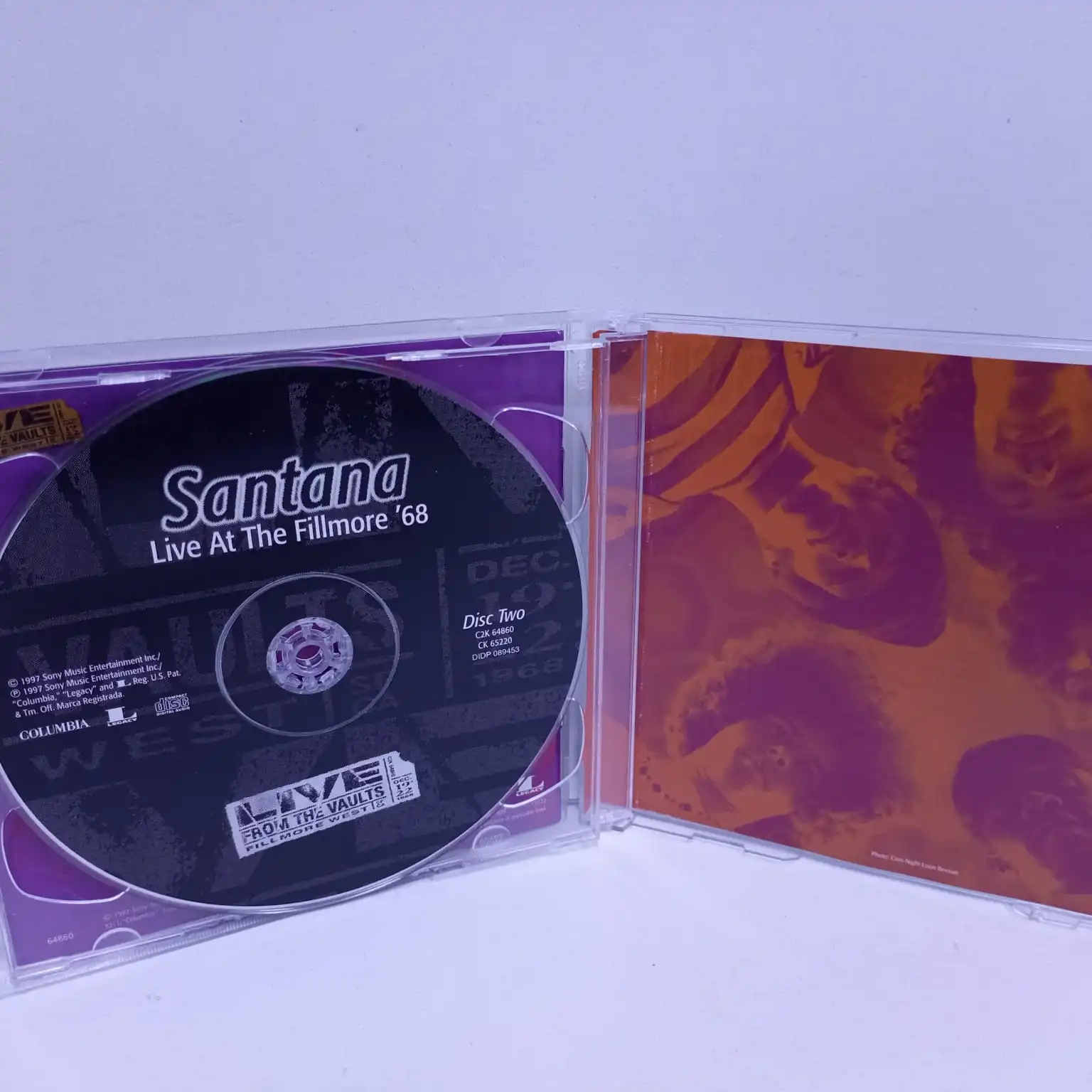 Santana – Live At The Fillmore (2 CD) - Imagen 4