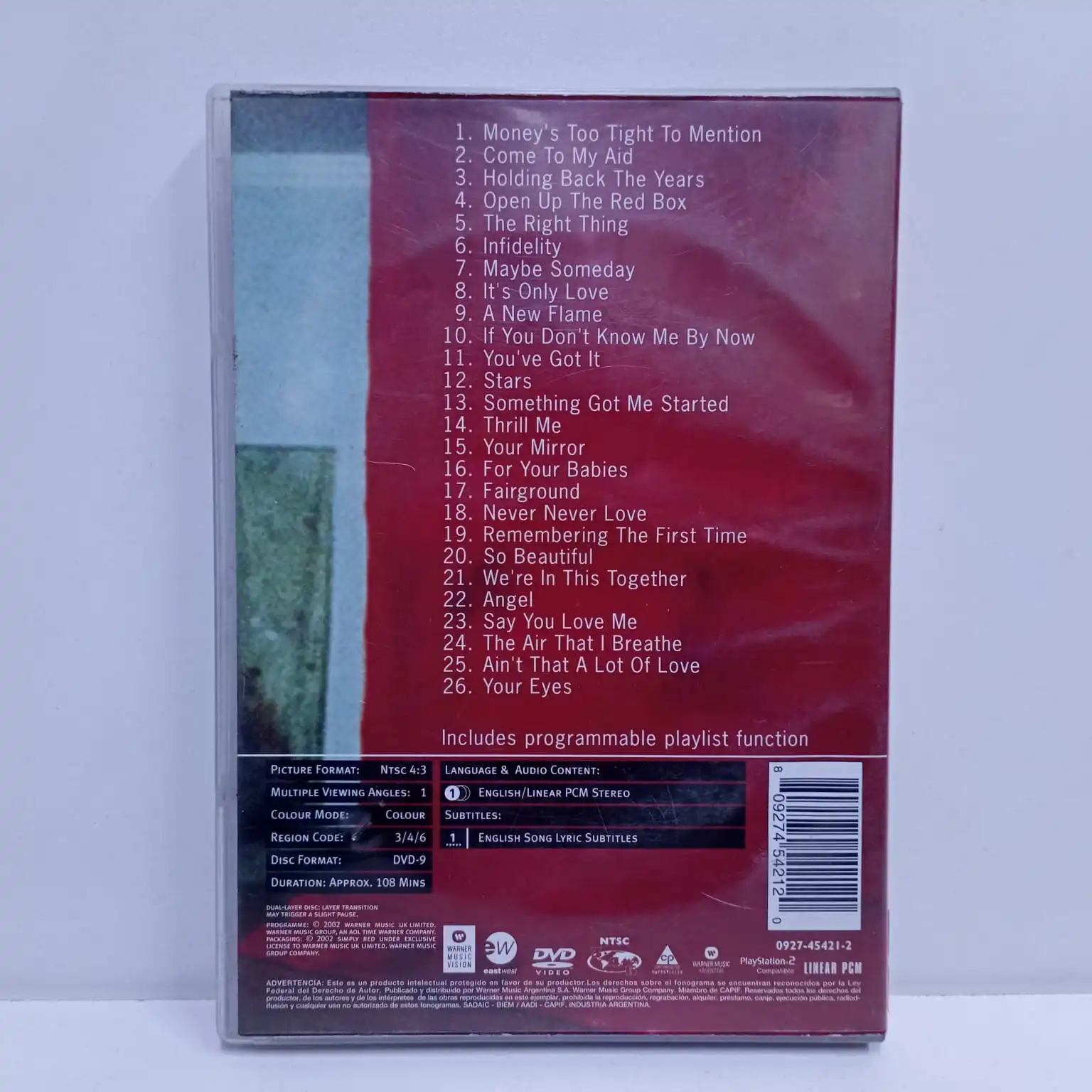 Simply Red – Greatest Video Hits (DVD) - Imagen 2