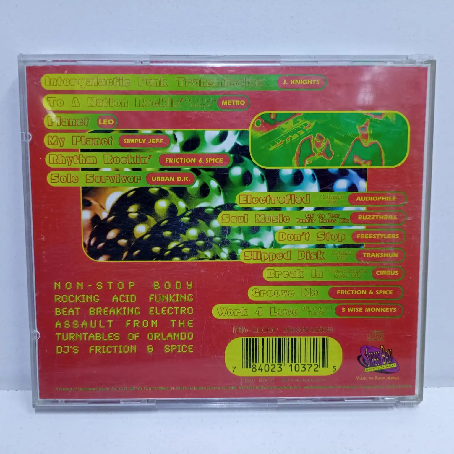 Friction & Spice – Beatbox 2001: Essential Acid Funk (CD) - Imagen 2