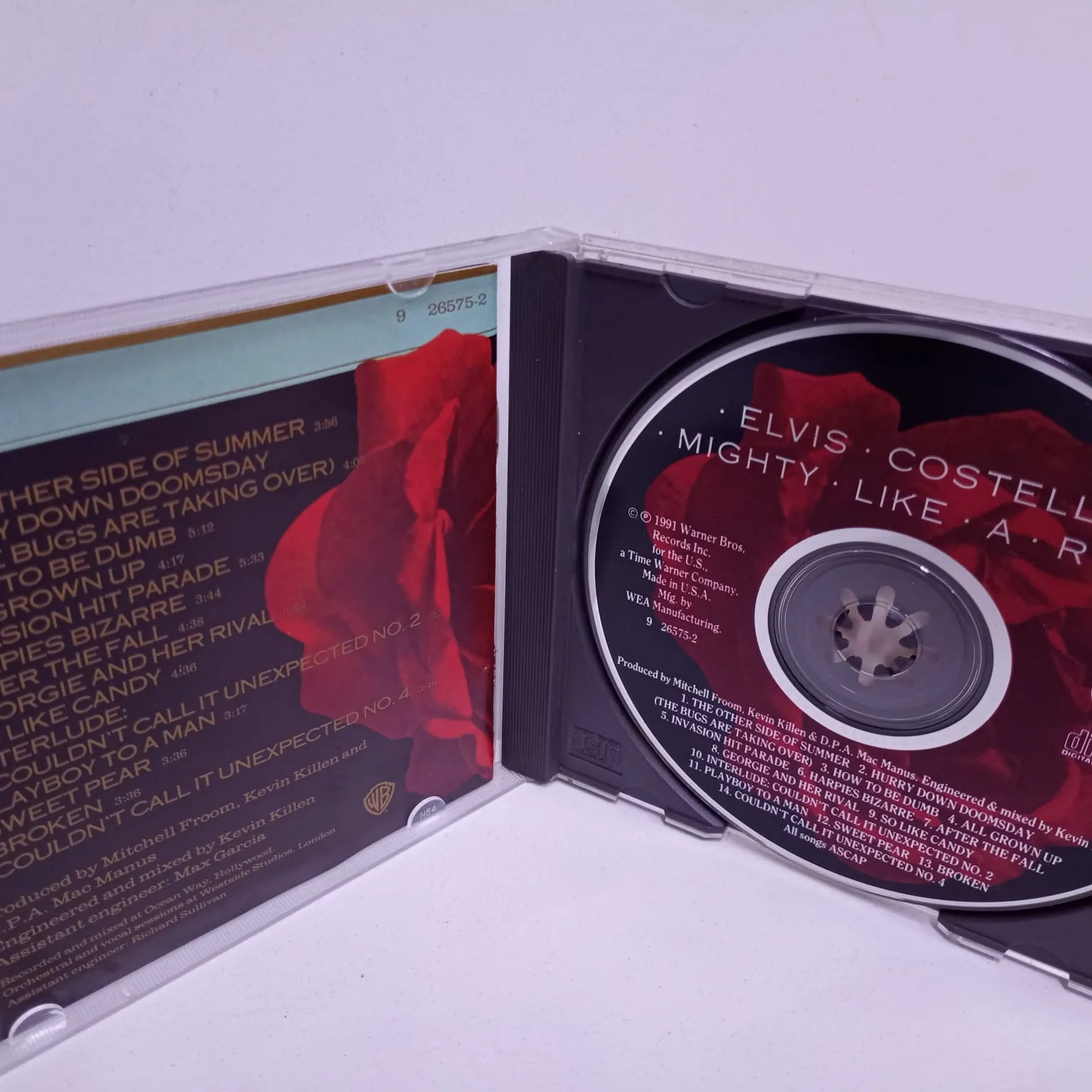 Elvis Costello – Mighty Like A Rose (CD) - Imagen 3