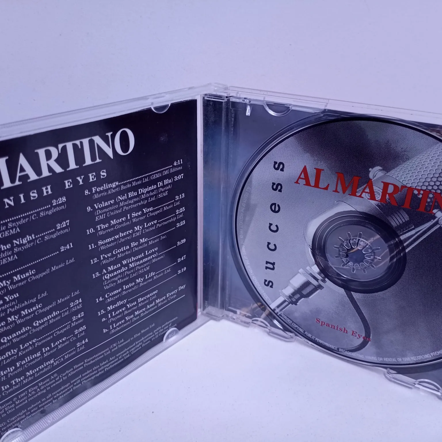 Al Martino – Spanish Eyes (CD) - Imagen 3