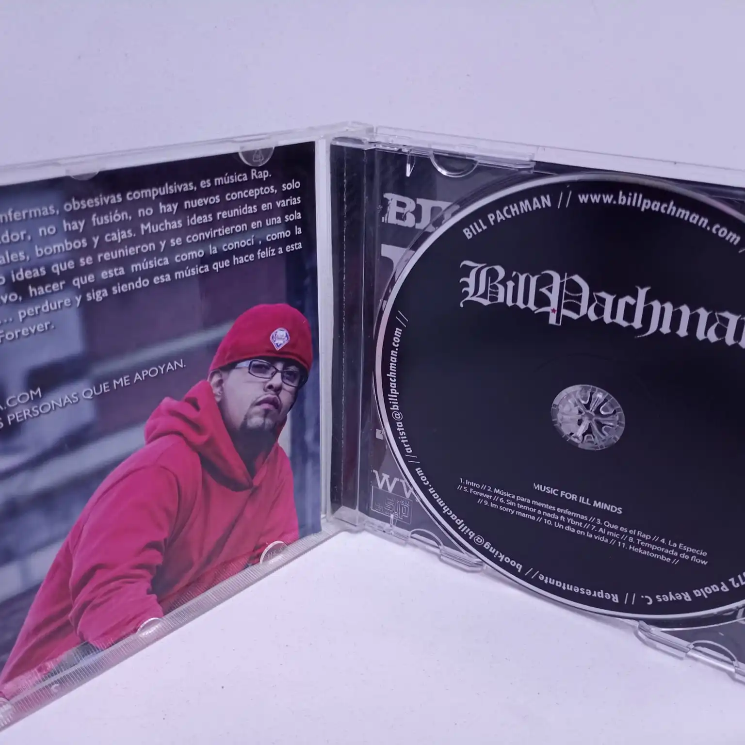 Bill Pachman – Music for ill minds (CD) - Imagen 2
