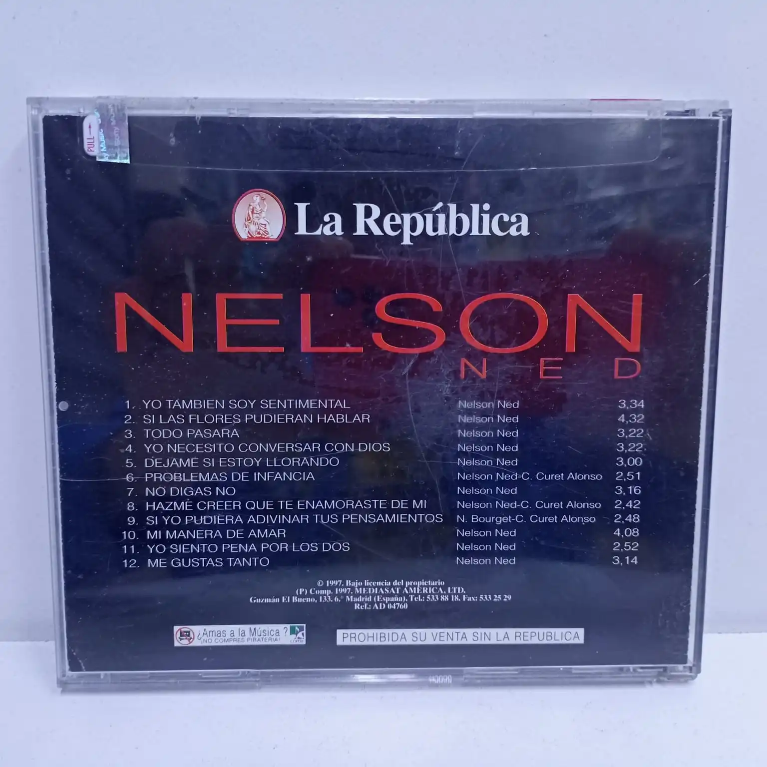 Nelson Ned – Lo mejor (CD) - Imagen 3