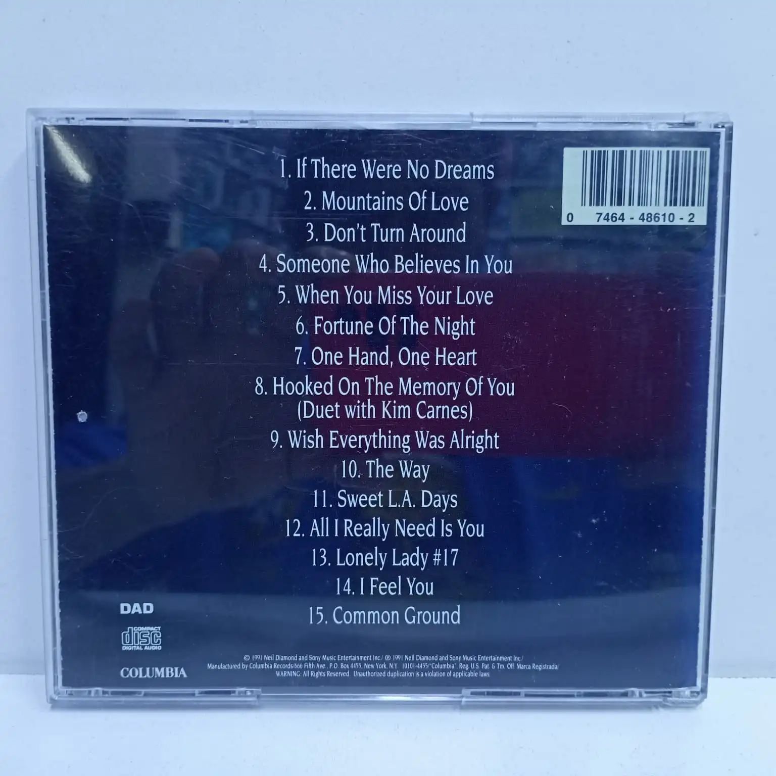Neil Diamond – Lovescape (CD) - Imagen 3