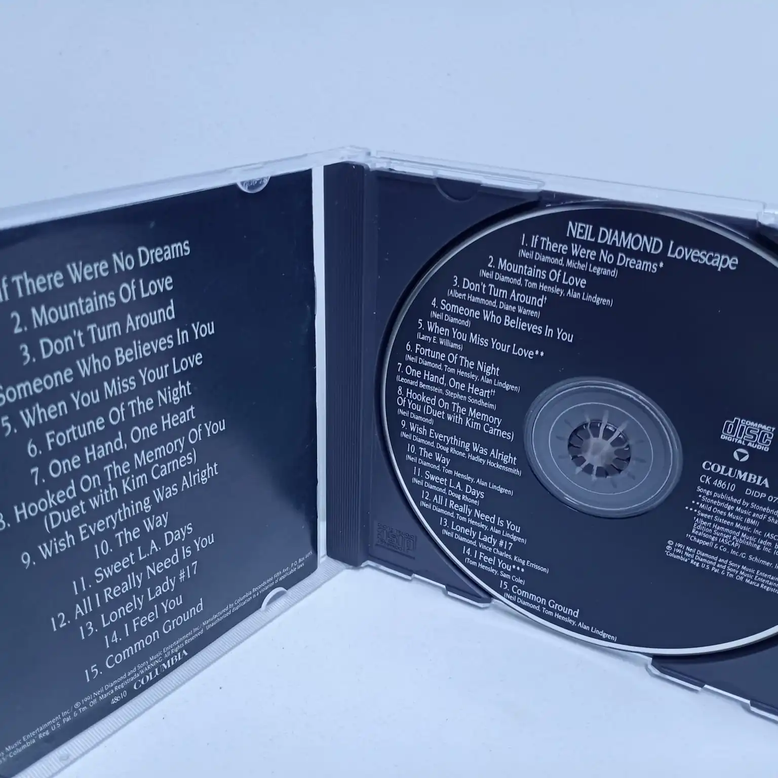 Neil Diamond – Lovescape (CD) - Imagen 2