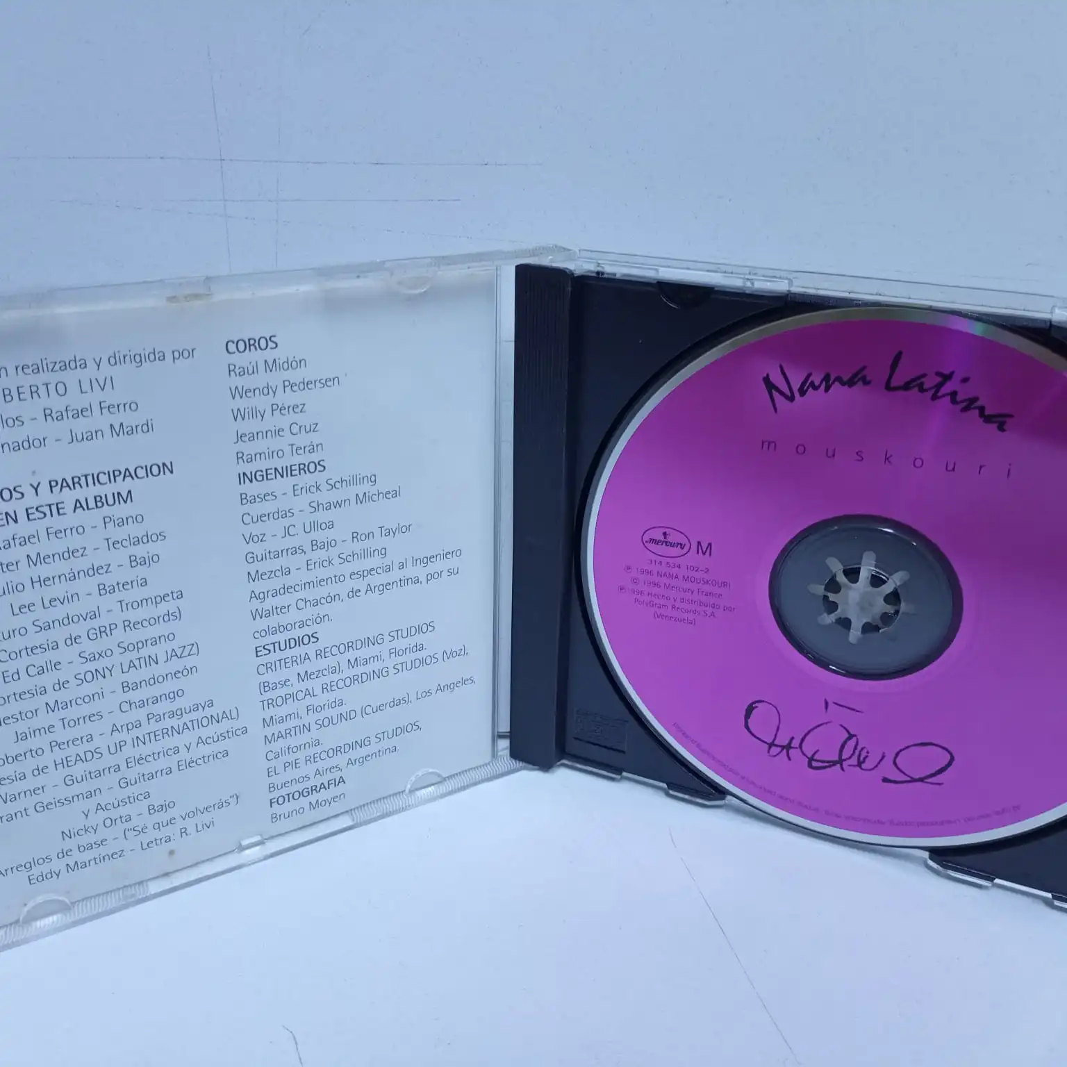 Nana Mouskouri – Nana Latina (CD) - Imagen 3