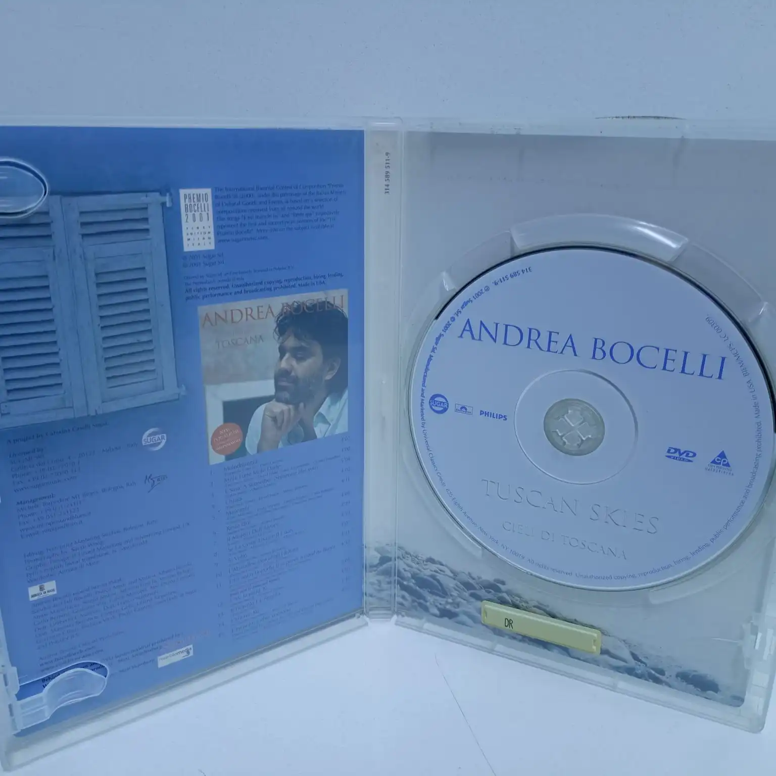 Andrea Bocelli – Tuscan Skies (DVD) - Imagen 3