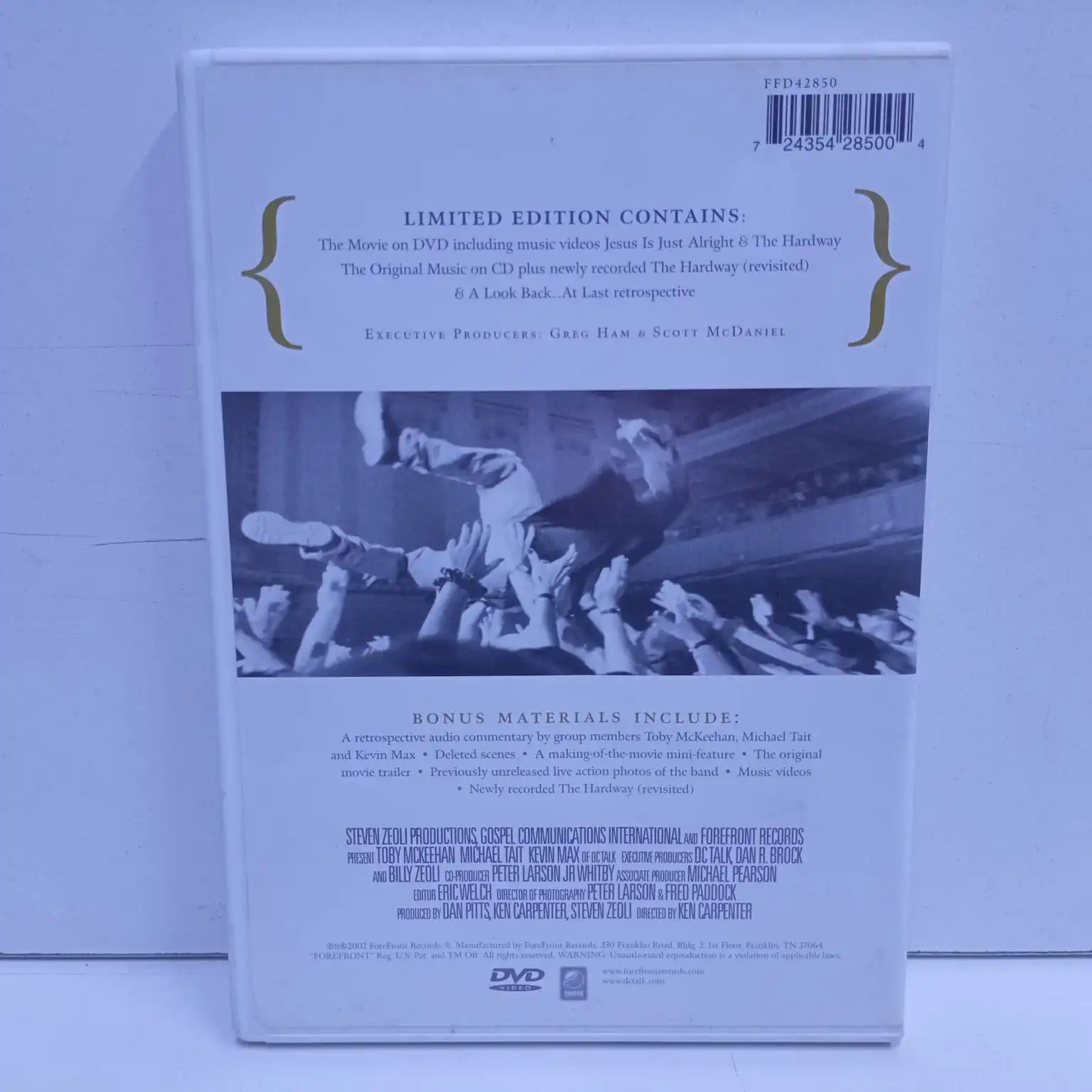 Dc Talk – Free At Last, Music and The Move (DVD) - Imagen 2