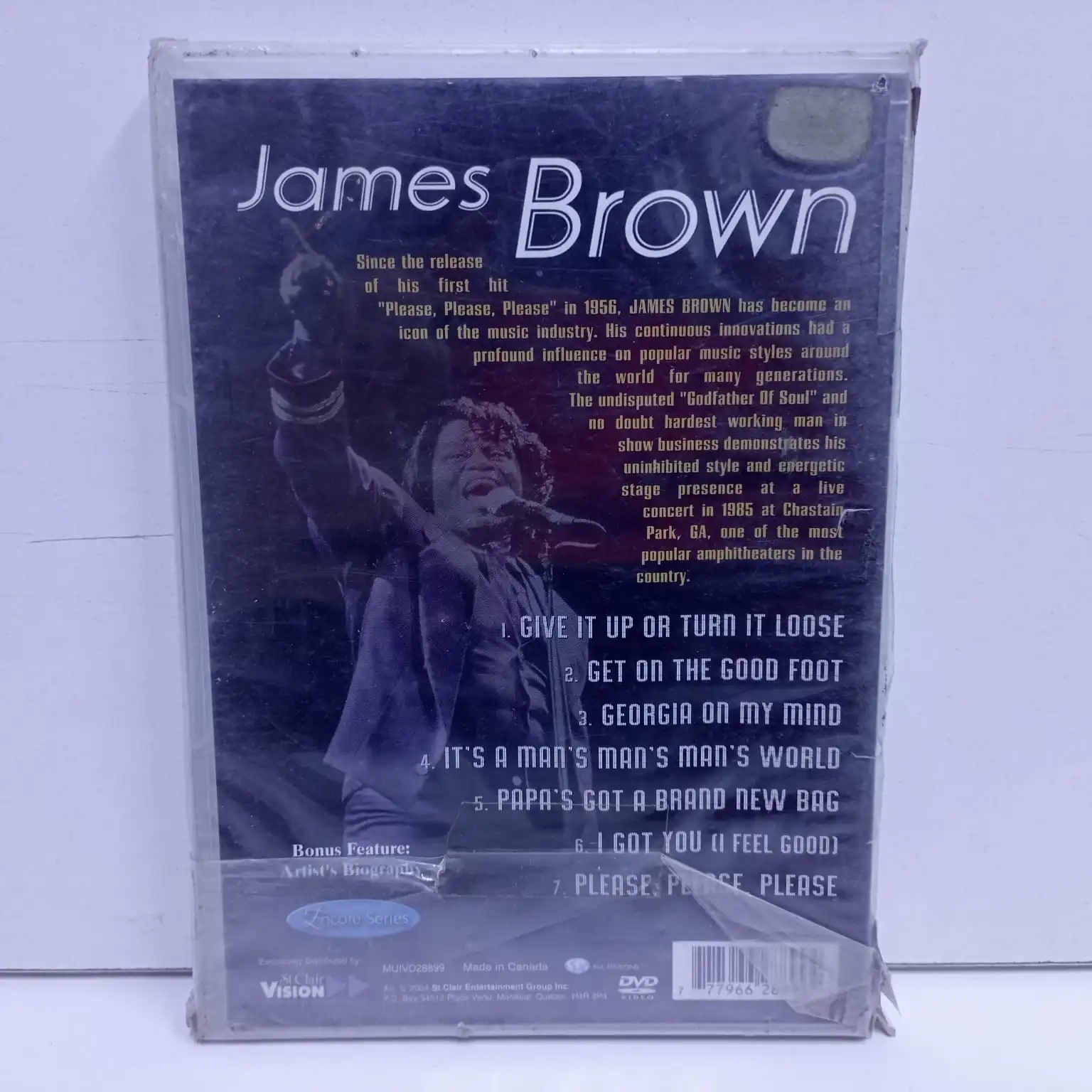 James Brown – The Undisputed Godfather of Soul (DVD) - Imagen 2