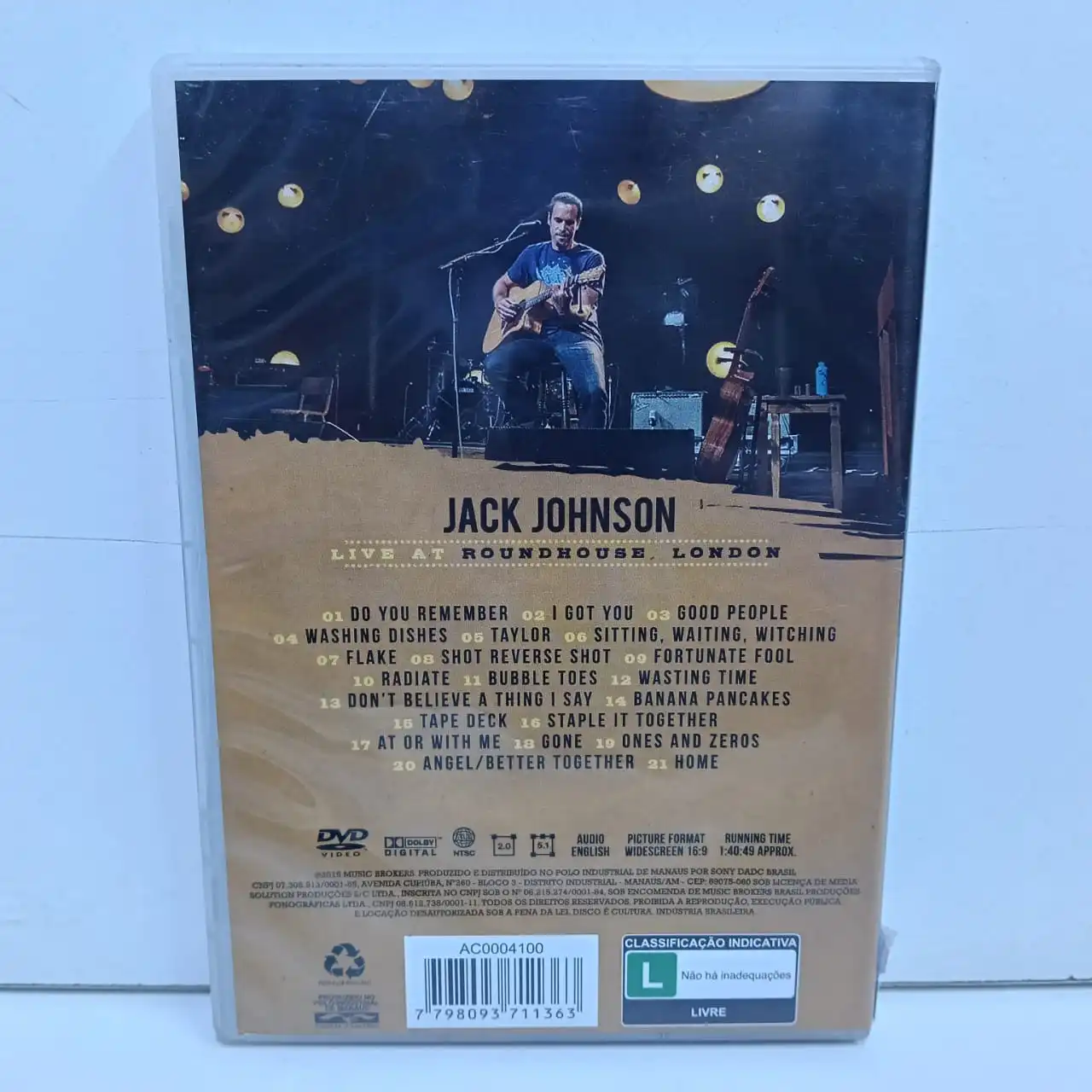Jack Johnson – Live At Roundhouse London (DVD) - Imagen 3