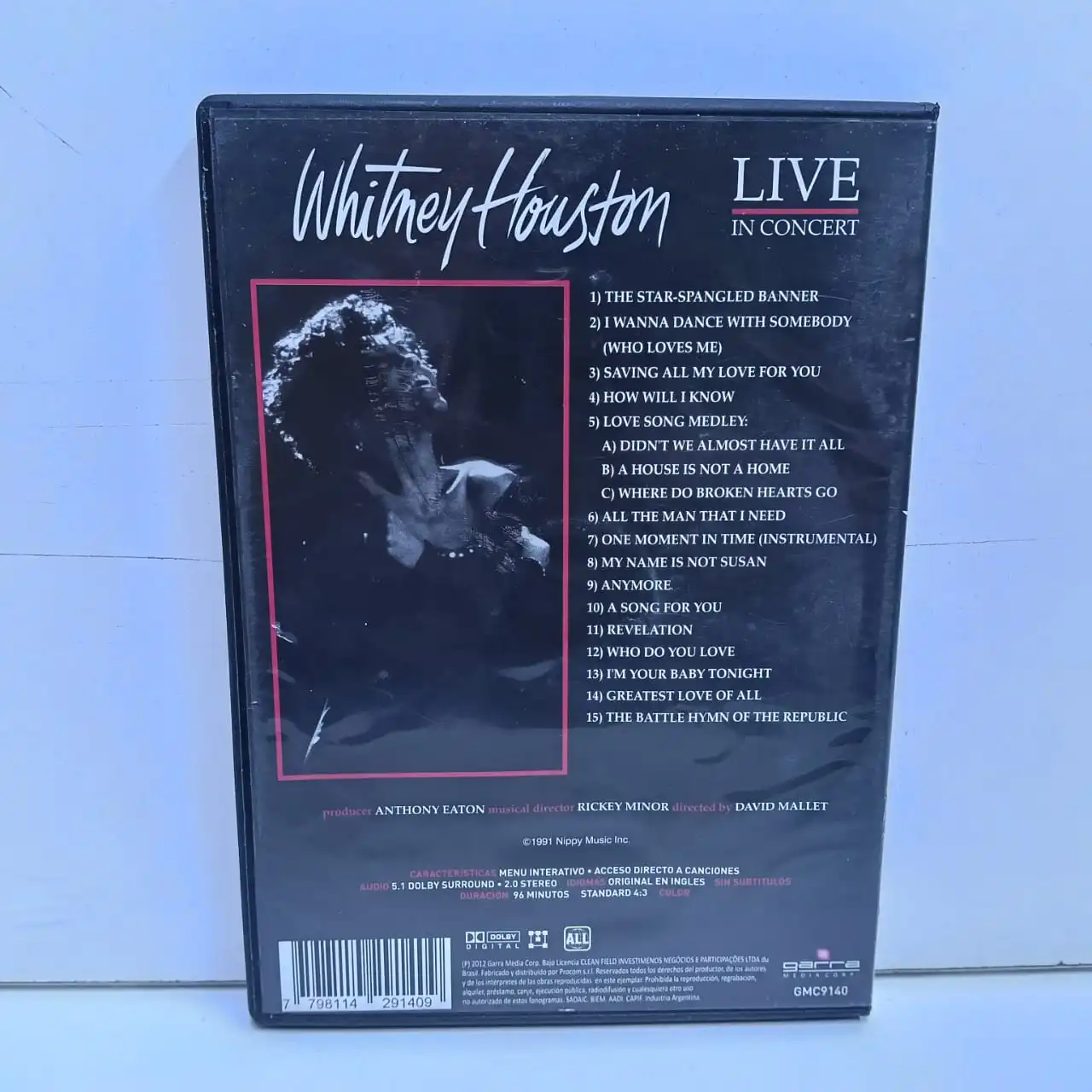 Whitney Houston – Live in Concert (DVD) - Imagen 2