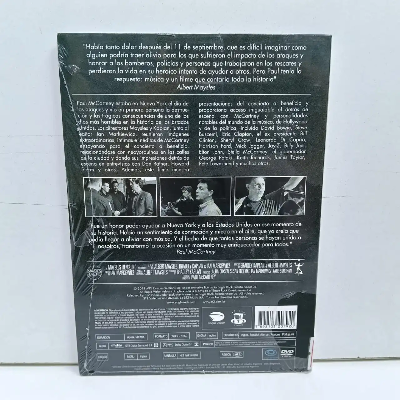 Paul McCartney – The Love We Make (DVD SELLADO) - Imagen 2