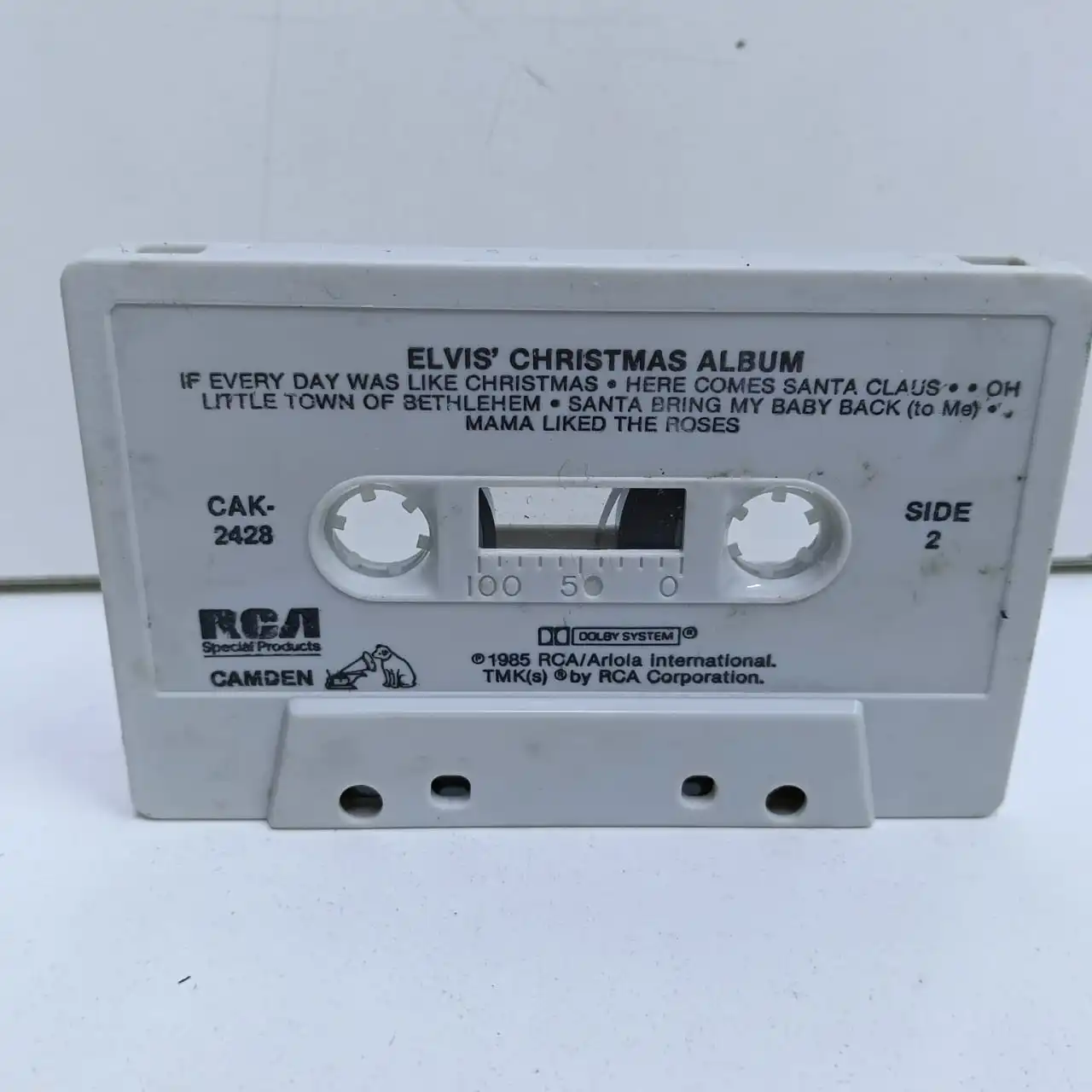 Elvis Presley – Elvis’ Christmas Album (CASSETTE) - Imagen 3