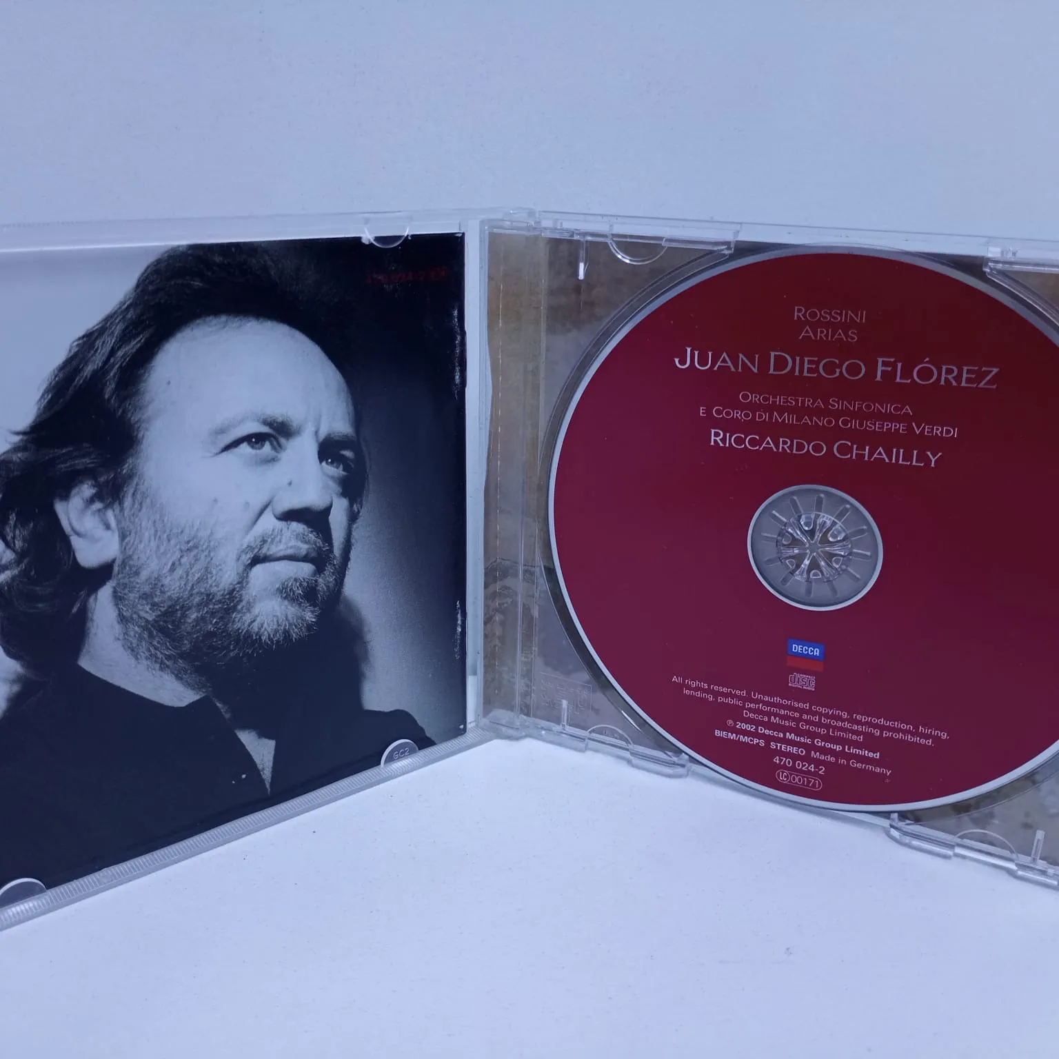 Juan Diego Florez, E Coro Di Milano Giuseppe Verdi – Rossini Arias (CD) - Imagen 2