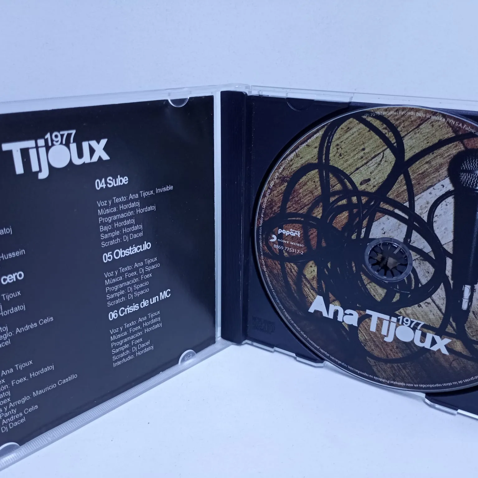 Ana Tijoux – 1977 (CD) - Imagen 3