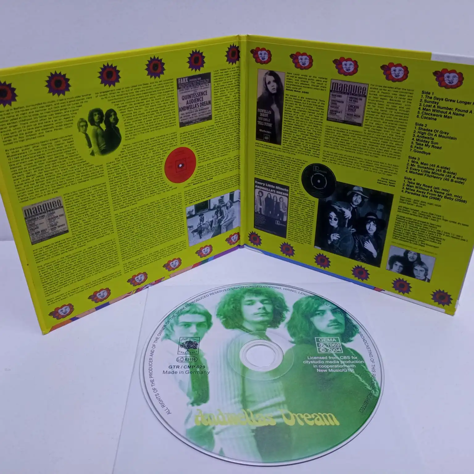 Andwellas Dream – Love And Poetry (CD) - Imagen 3
