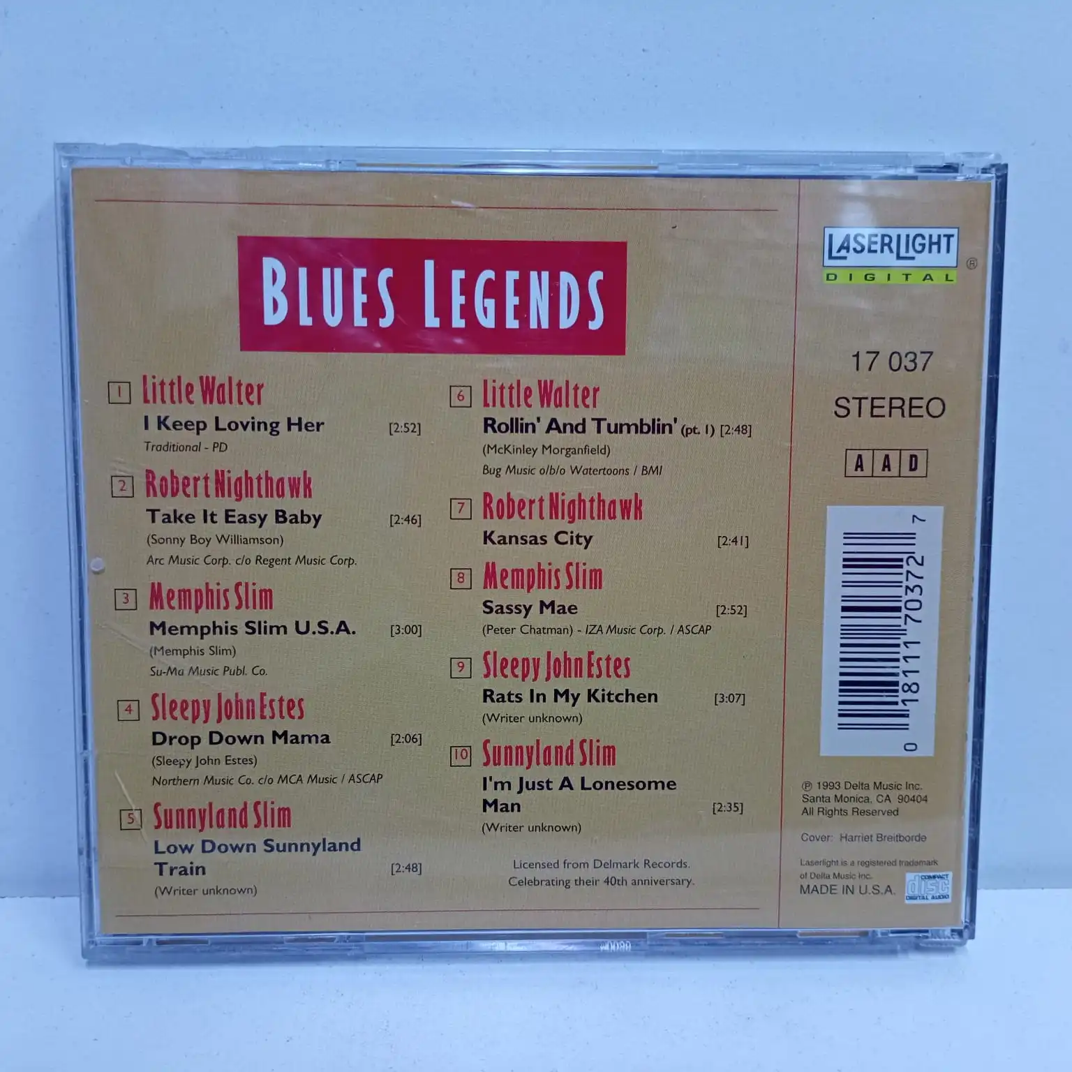Blues legends – Blues legends (CD) - Imagen 3