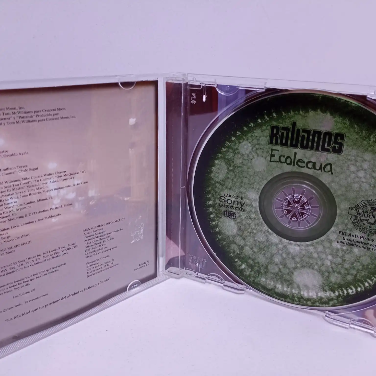 Los Rabanes – Ecolecua (CD) - Imagen 2
