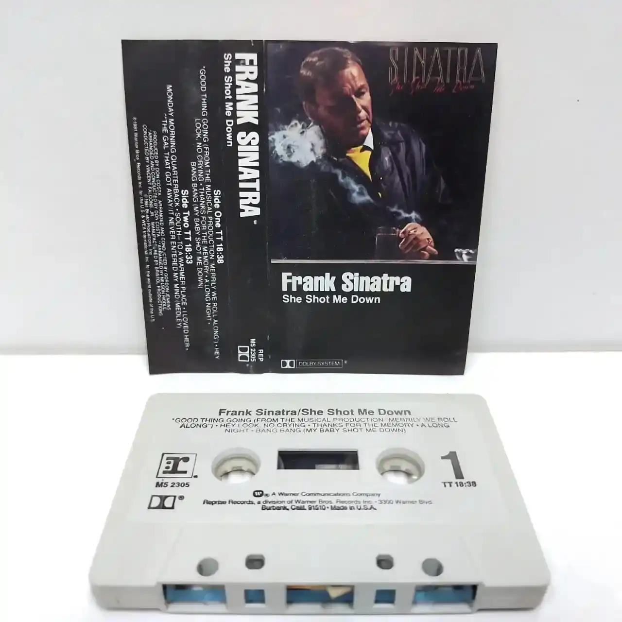 Frank Sinatra – She Shot me down (Cassette)