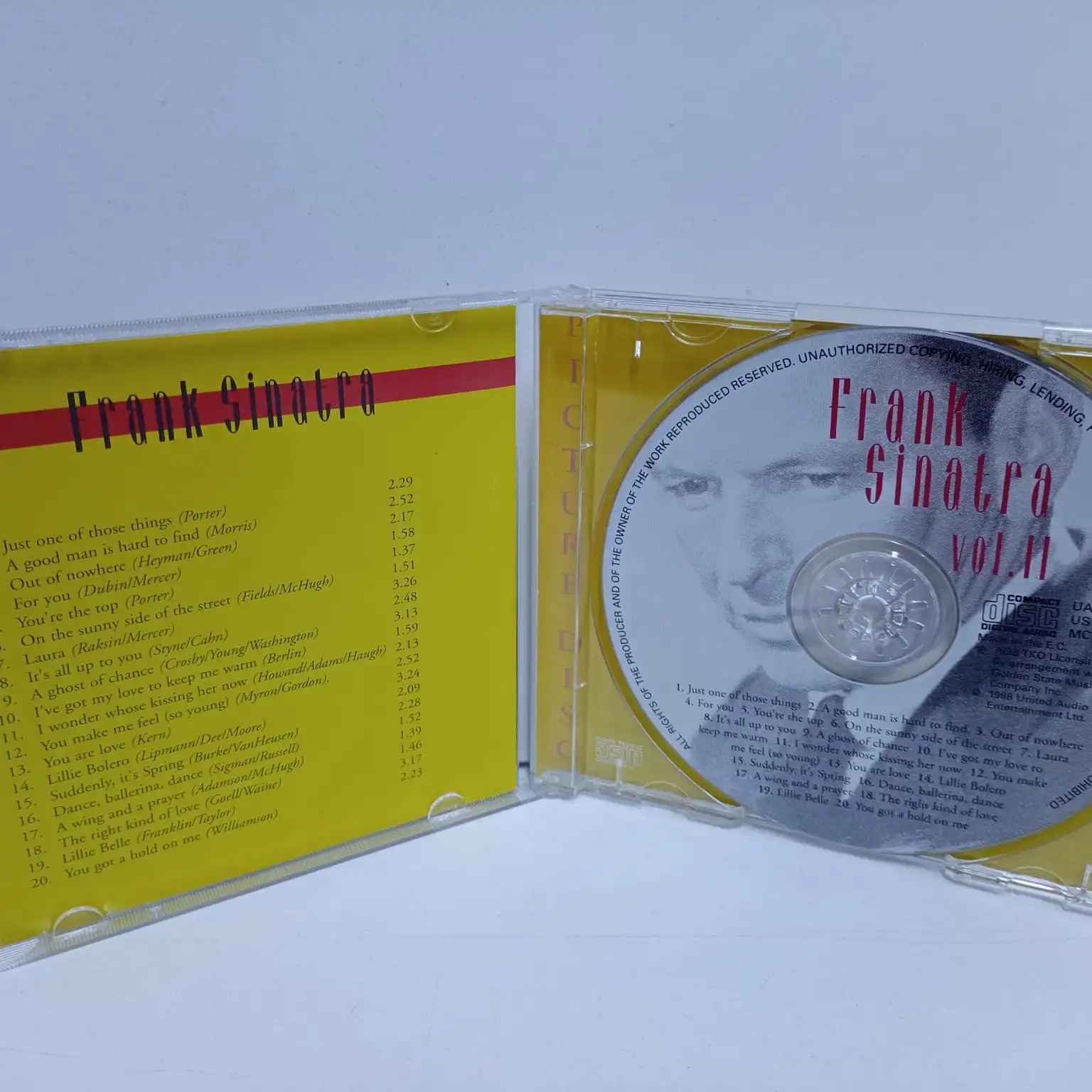Frank Sinatra – Members Edition Vol II (CD) - Imagen 3