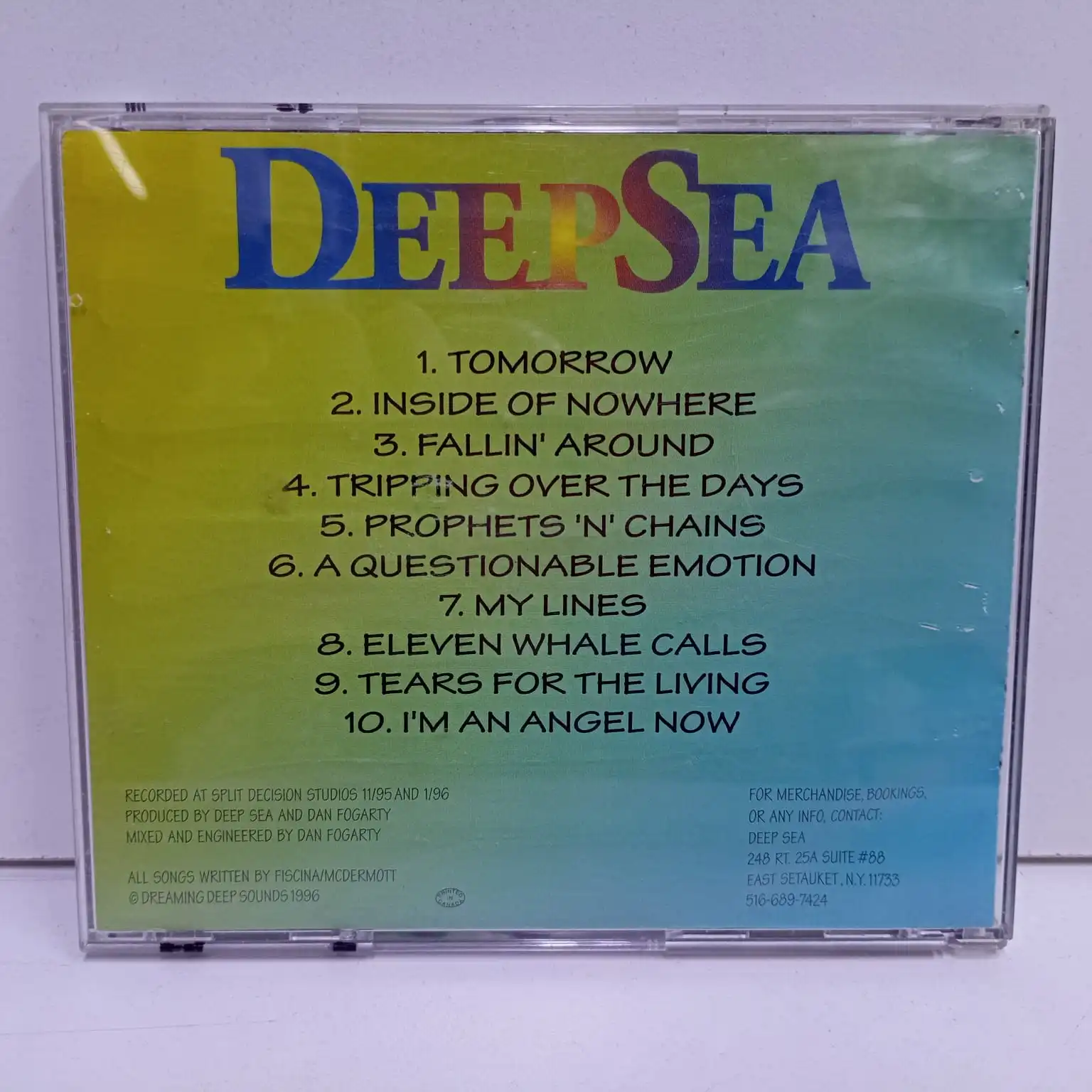 Deep Sea – Inside Of Nowhere (CD) - Imagen 2