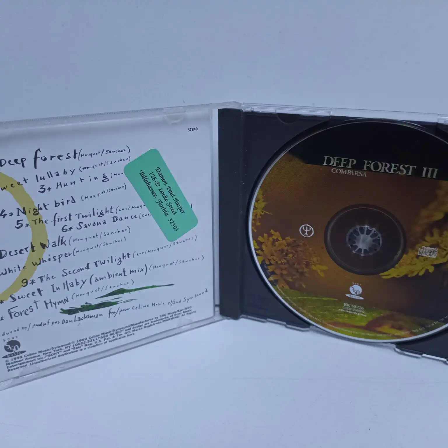 Deep Forest – Deep Forest (CD) - Imagen 3