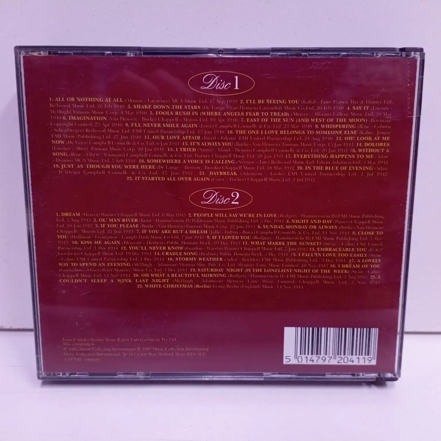 Frank Sinatra – A Portrait of (2 CD) - Imagen 2