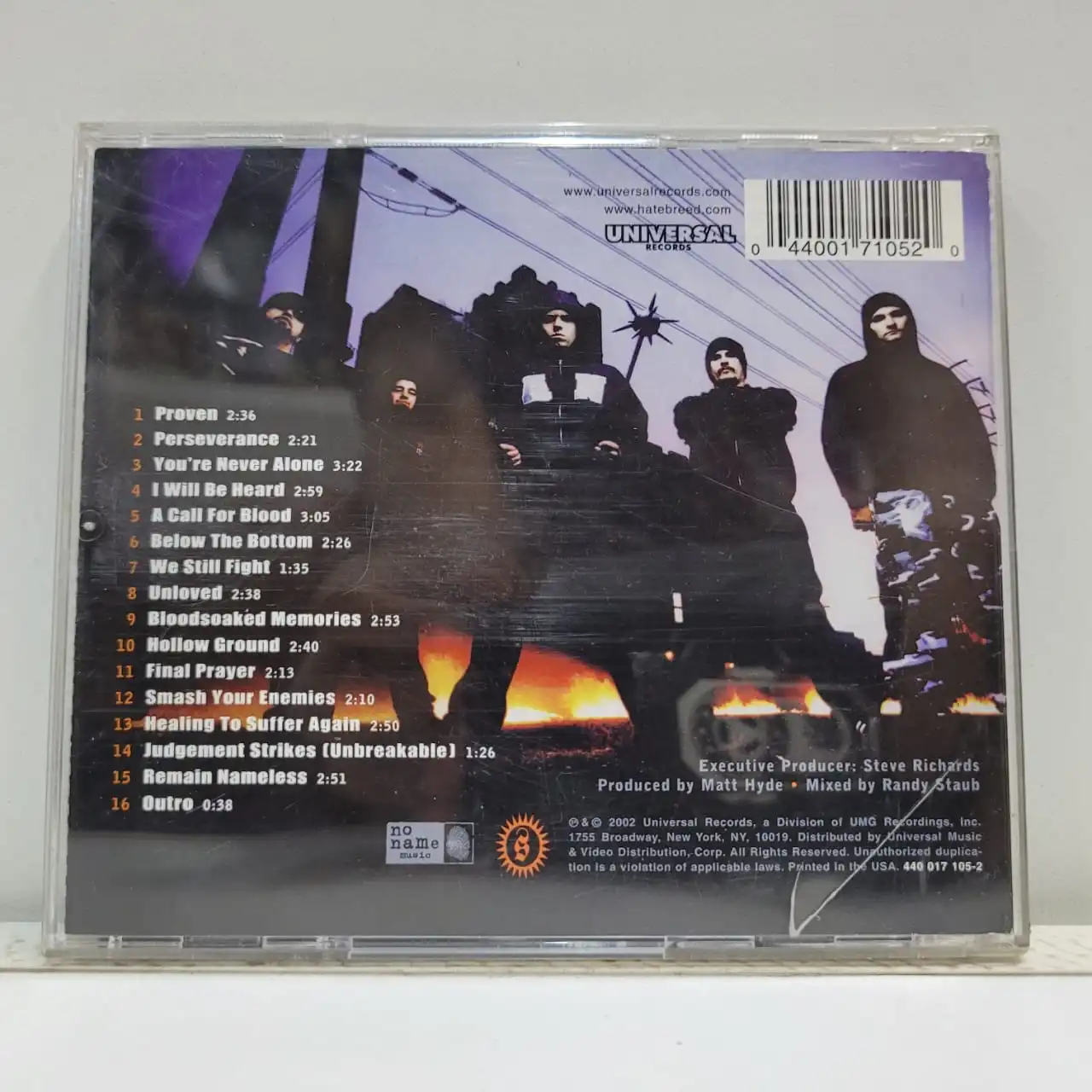 Hatebreed – Perseverance (CD) - Imagen 3